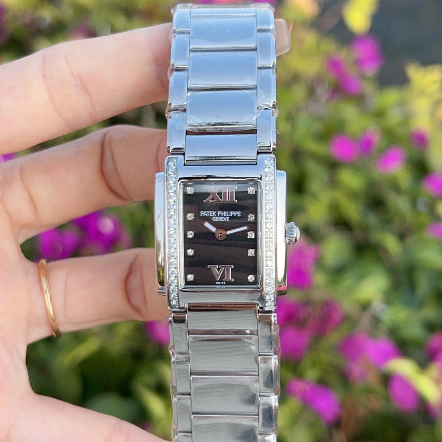Patek Philippe Twenty-Four 26.3mm Black Dial Watch