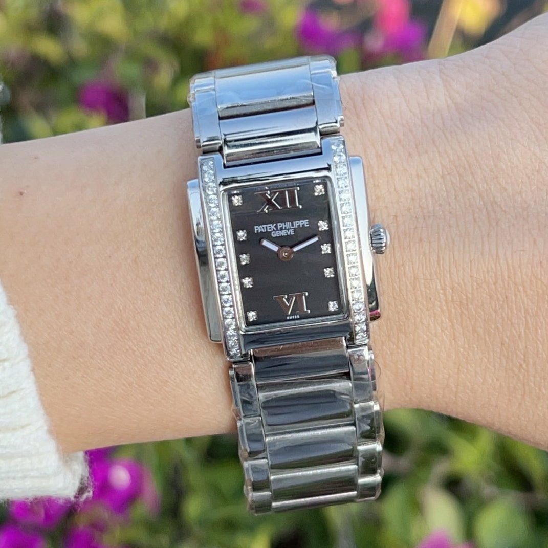 Patek Philippe Twenty-Four 26.3mm Black Dial Watch