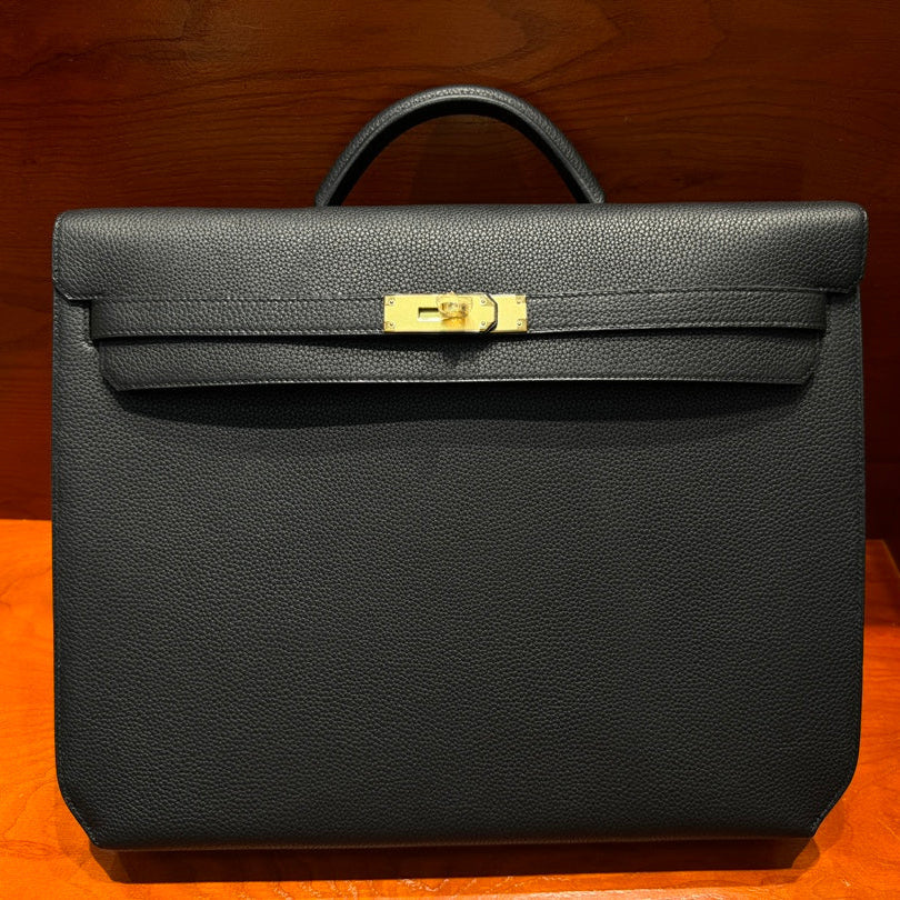 High-end Hermes 2026 Kelly Depeches 36 Briefcase Togo Leather