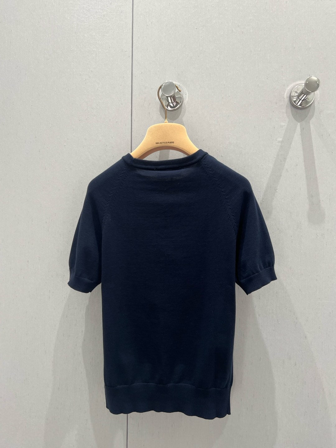 Miu Miu Short-sleeved T-shirt Navy blue Cashmere