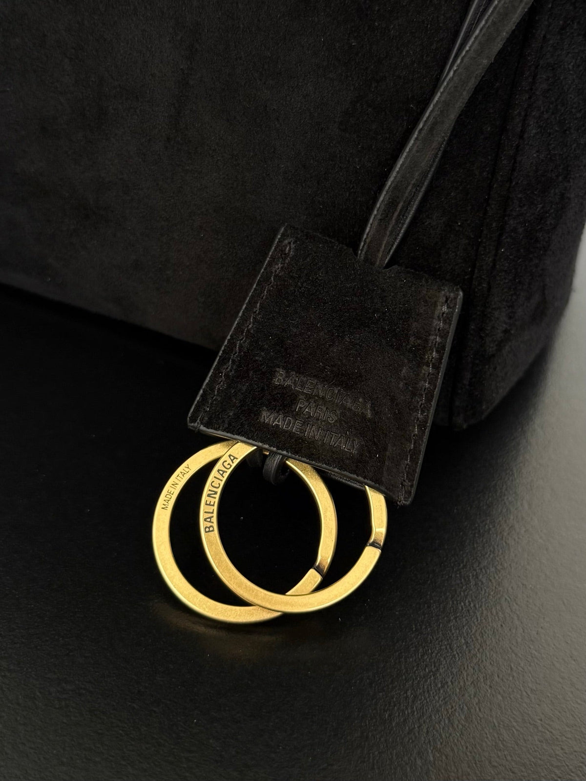Balenciaga 2026 Rodeo Bag Gold Buckle Suede Leather