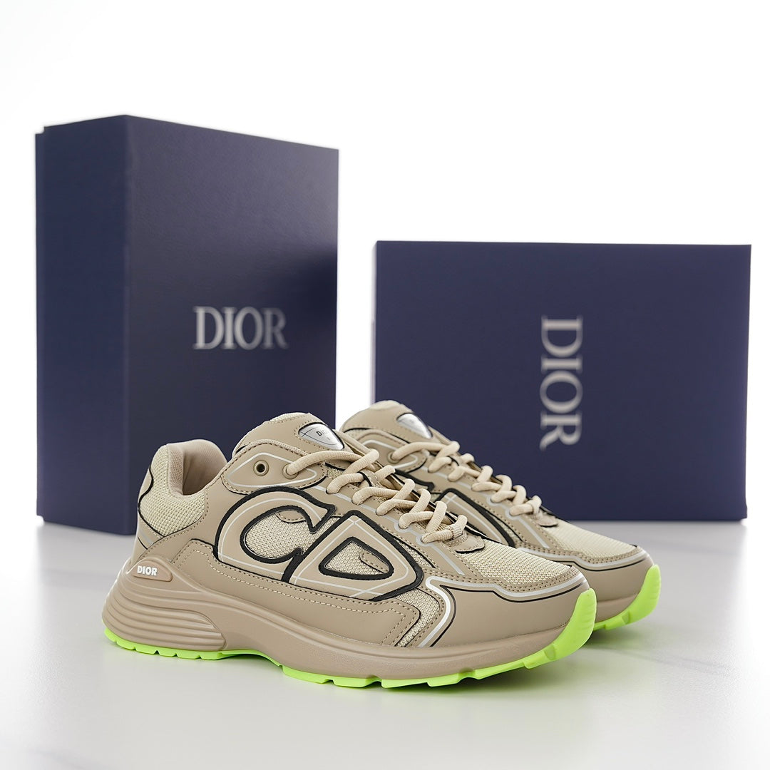 CD B30 SNEAKER TAN MESH FABRIC