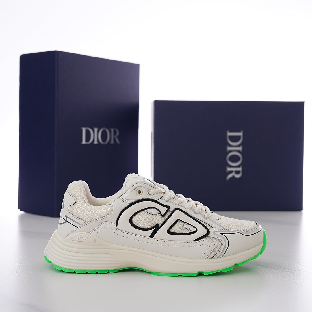 CD B30 SNEAKER CREAM MESH FABRIC