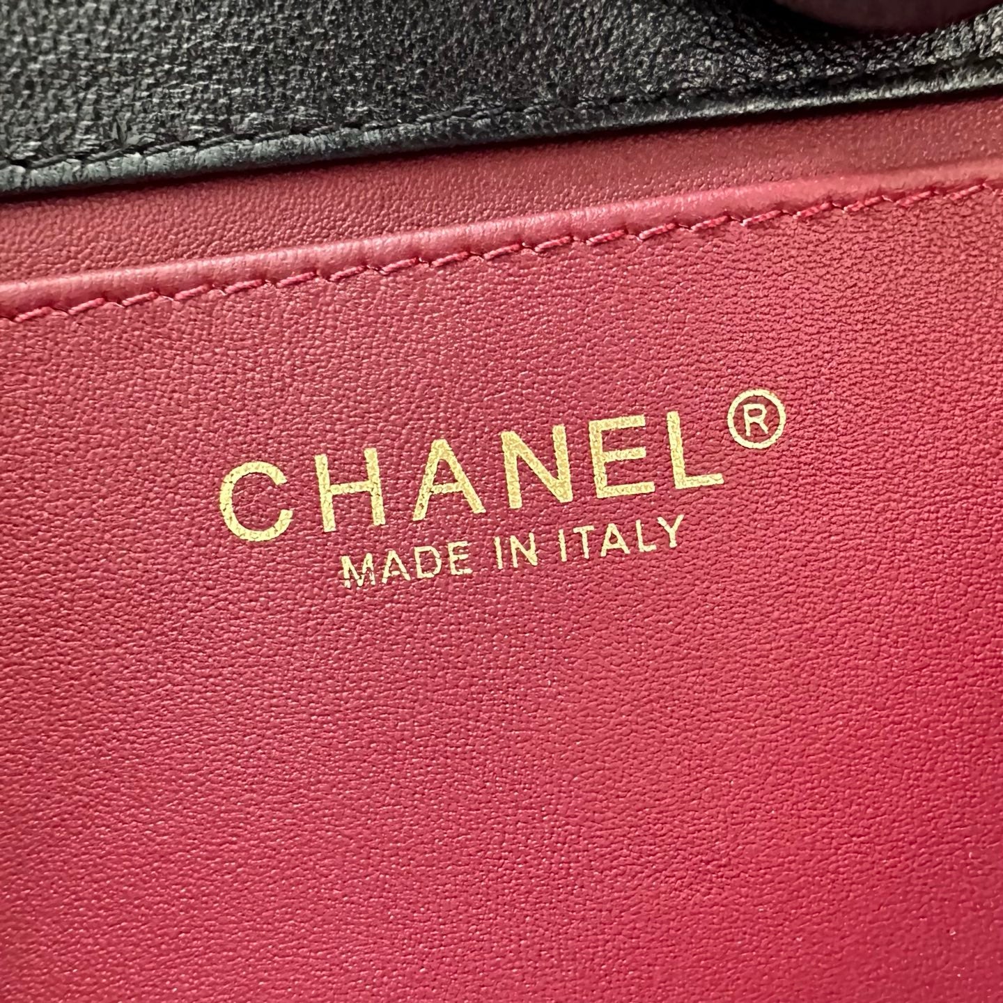 Chanel 2026 Flap Bag 25cm Black Lambskin With Gold Hardware
