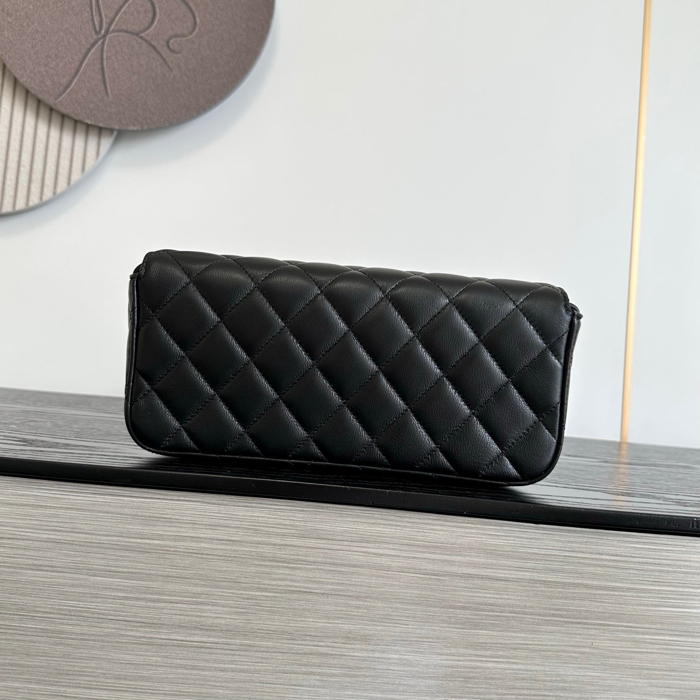 Chanel 2026 Flap Bag 25cm Black Lambskin With Gold Hardware
