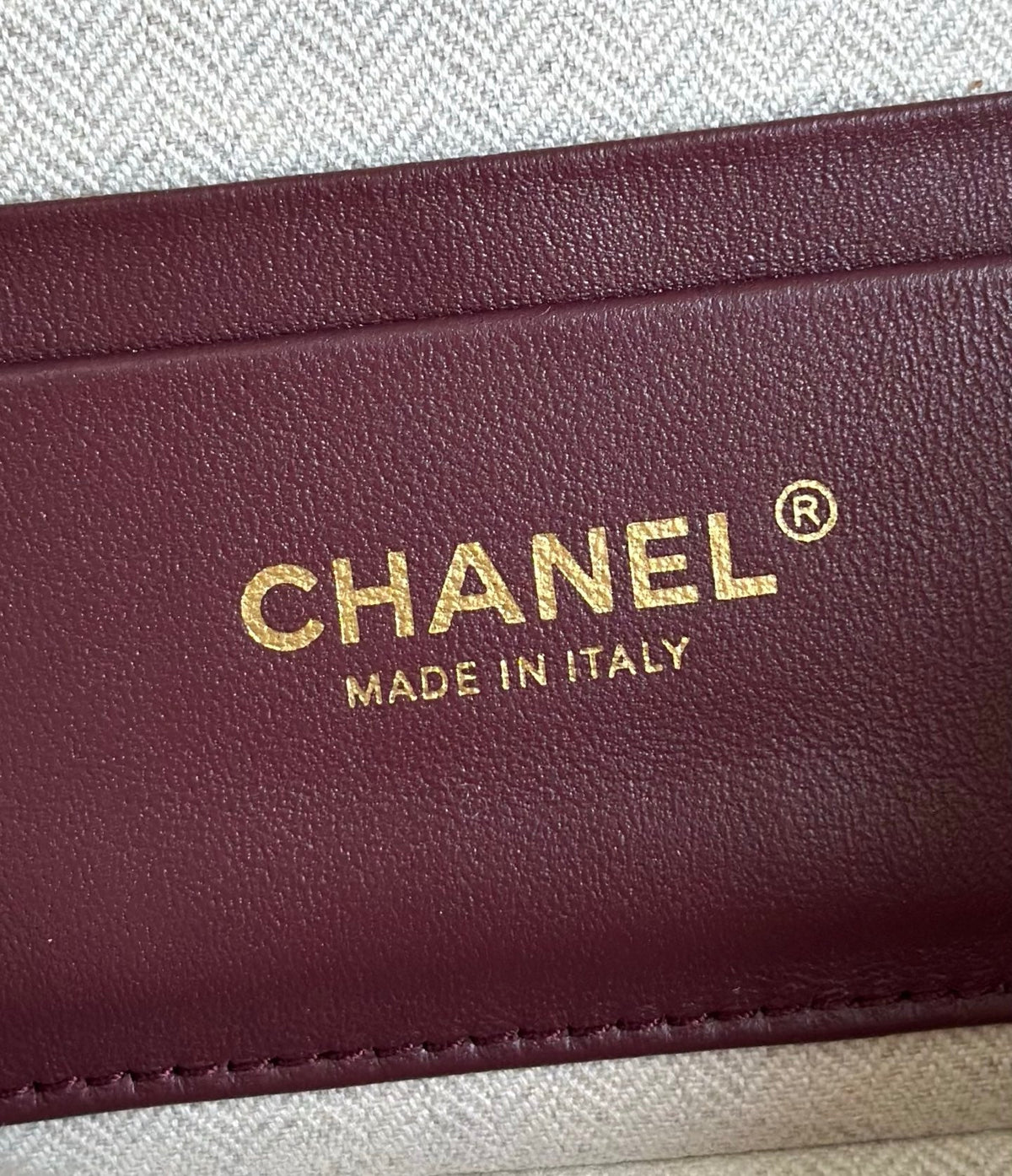 Chanel 2026 Top Handle Long Vanity Case Bag 23cm Suede Leather