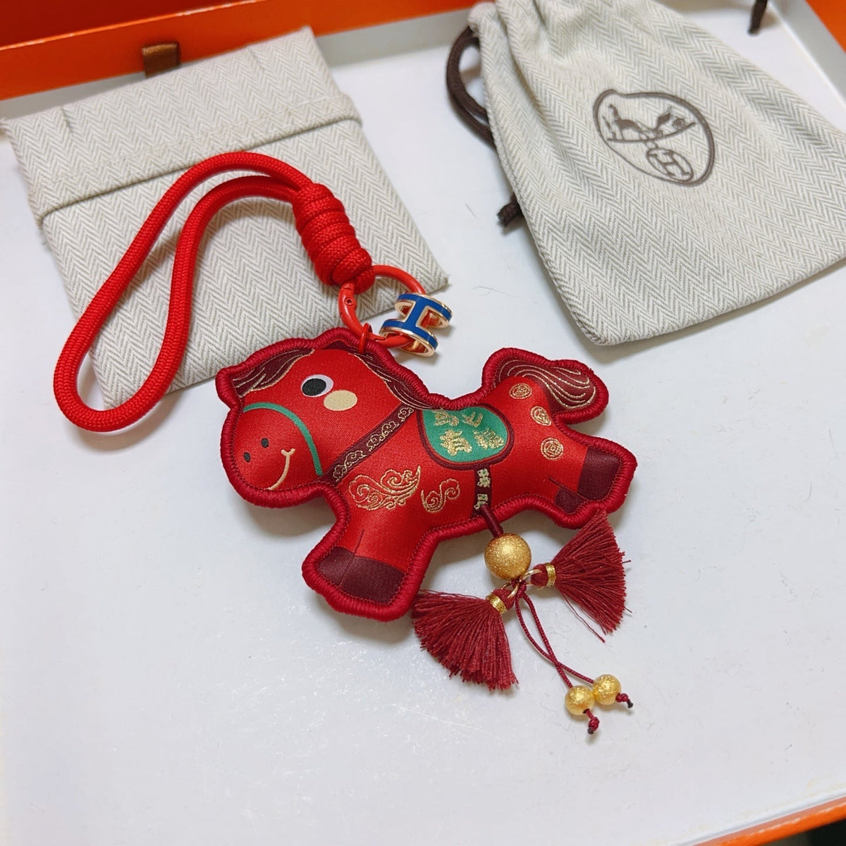 HM Red Year of the Horse Charm
