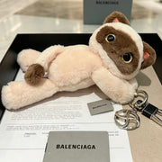 Balenciaga Plush Cat Charm