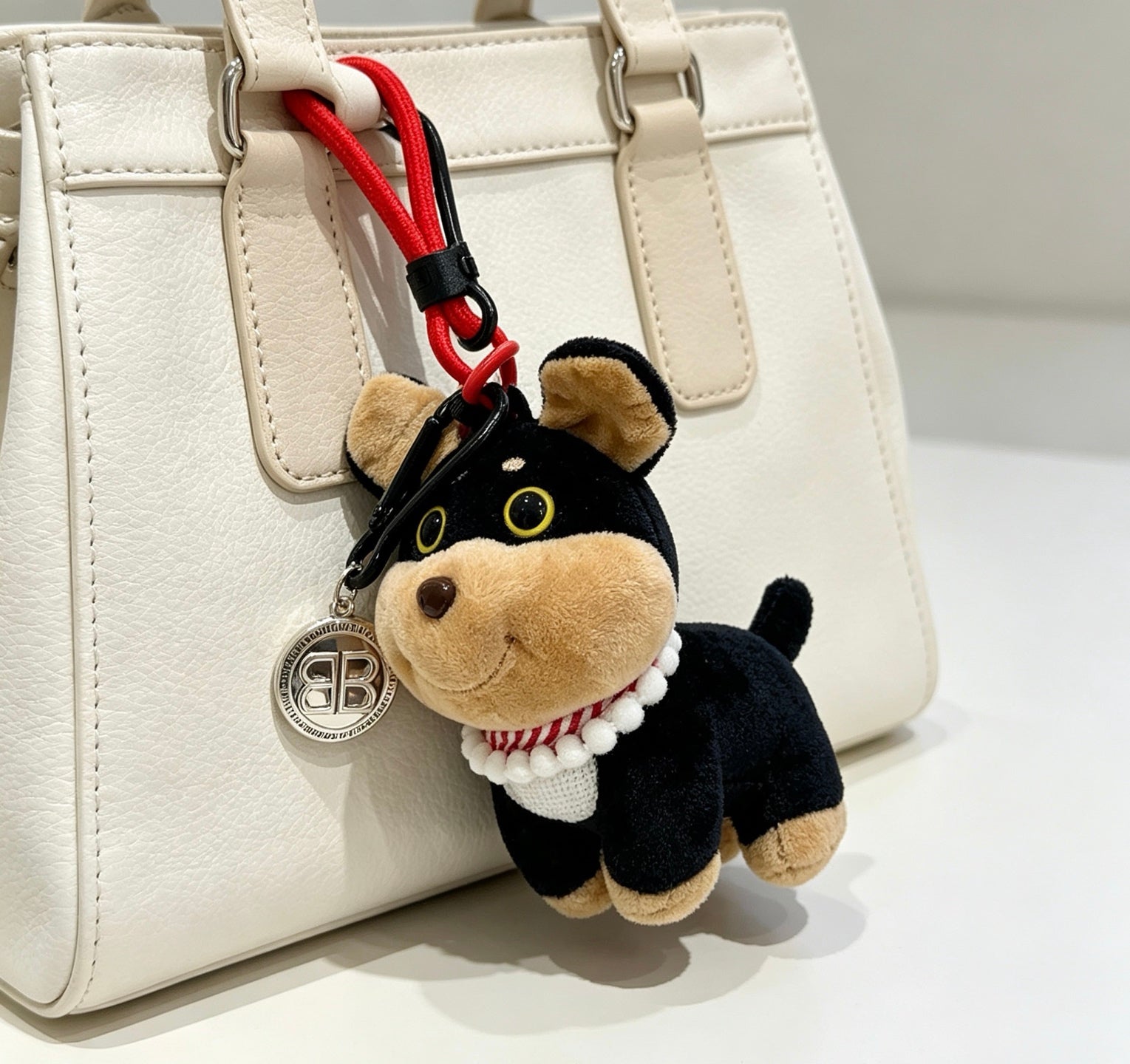 Balenciaga Plush Puppy Charm
