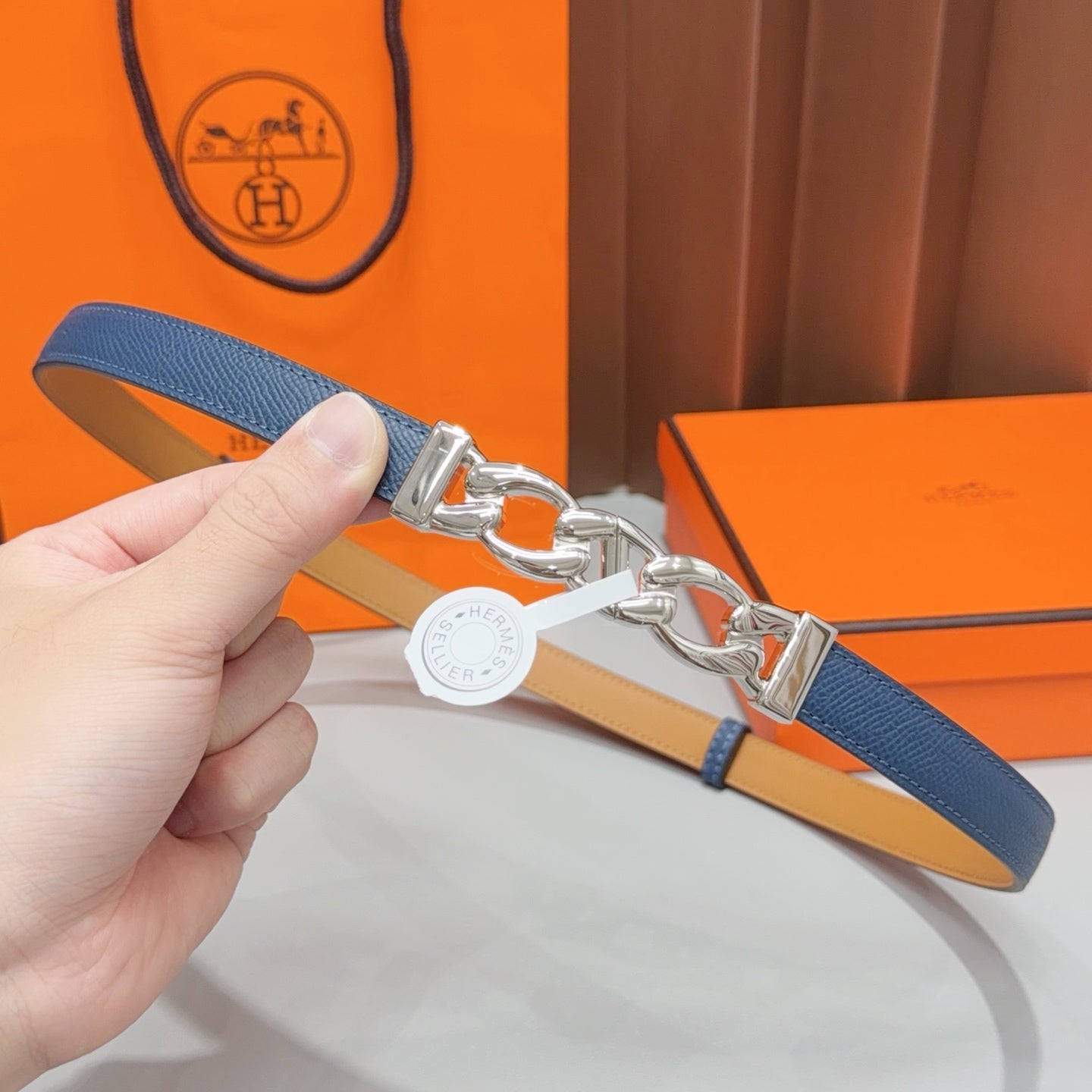 Hermes 2026 Kelly Belt 18mm Leather 216397