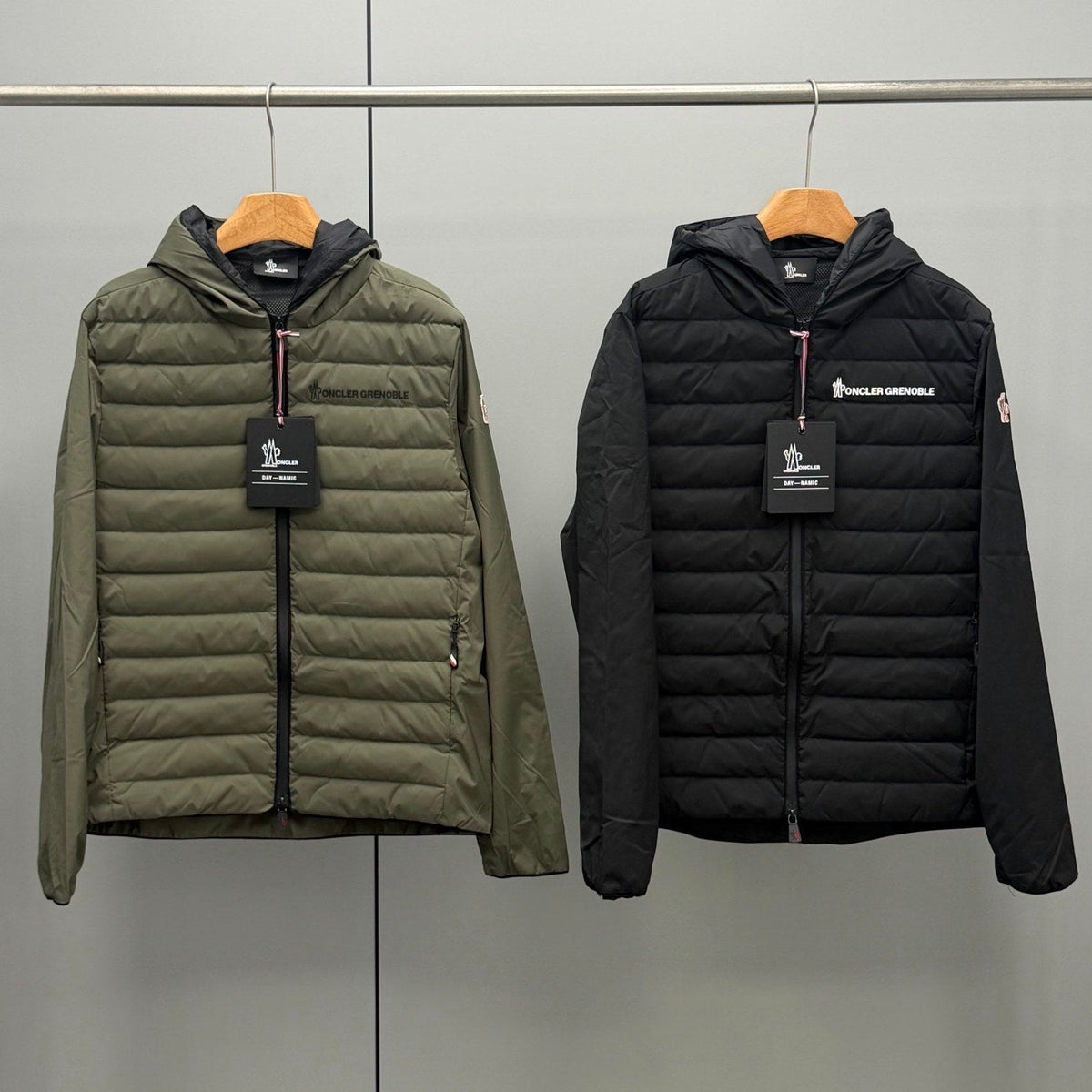 Moncler 2026 Padded Zip-Up Hoodie Jacket Nylon Down