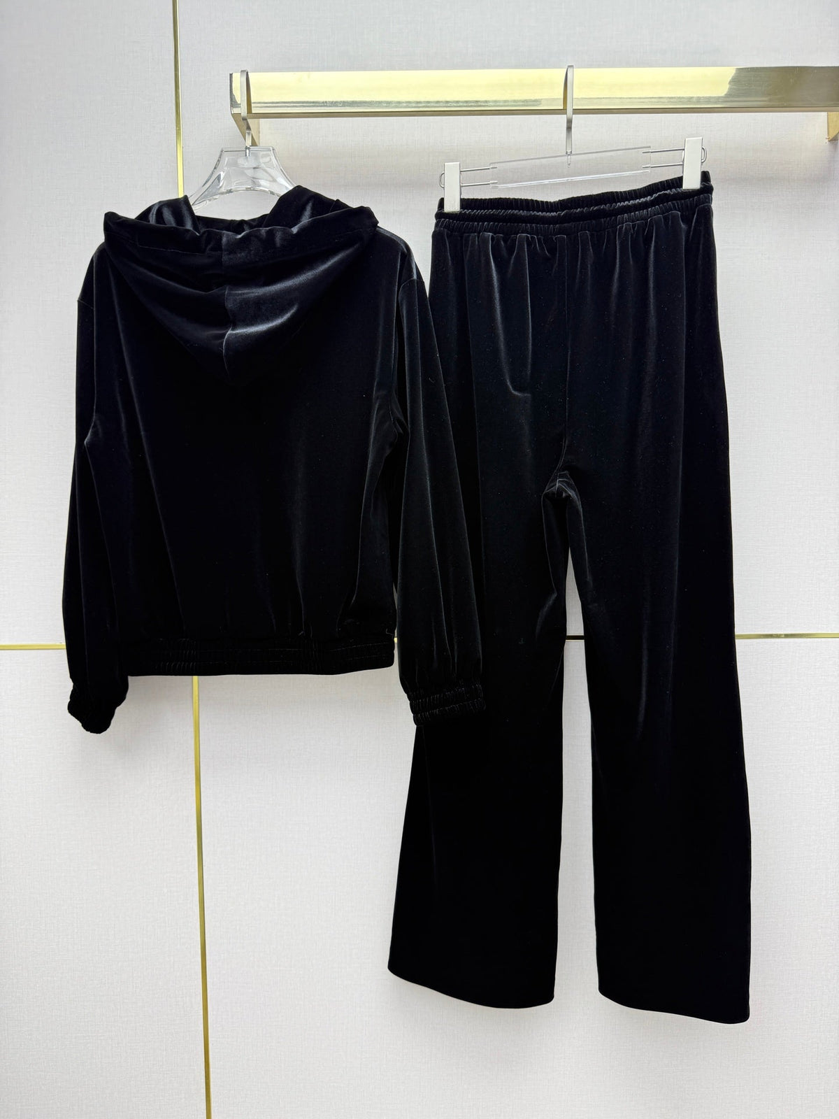 Celine 2026 Tracksuit Black Velvet 432467