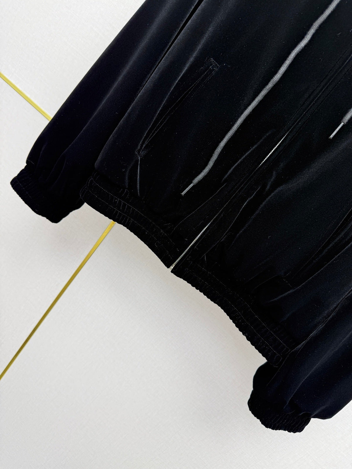 Celine 2026 Tracksuit Black Velvet 432467