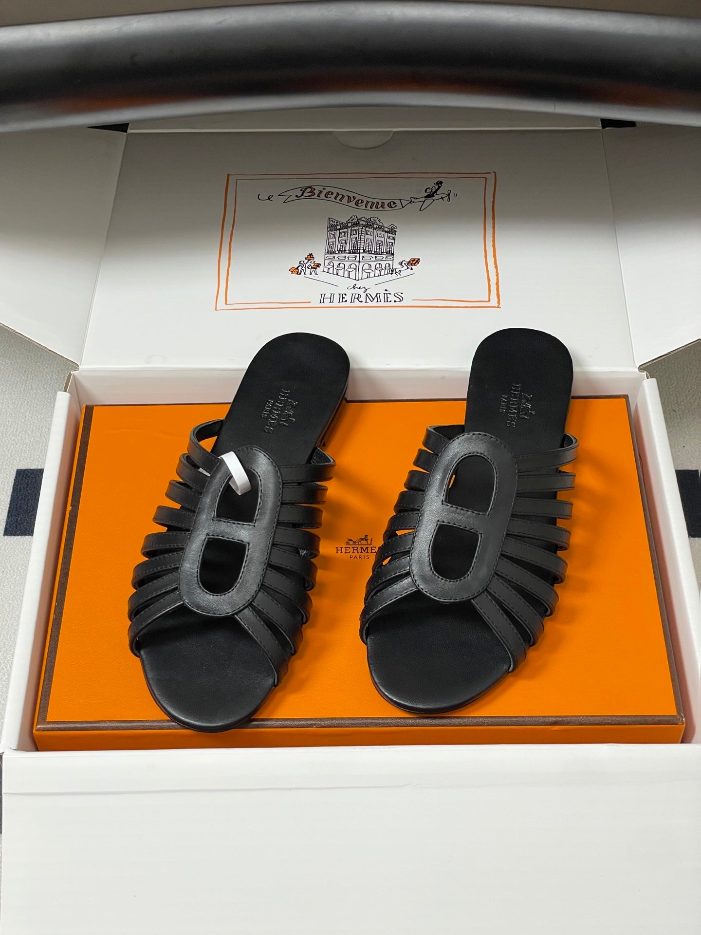 Hermes 2026 Sandal Suede Calfskin 903008