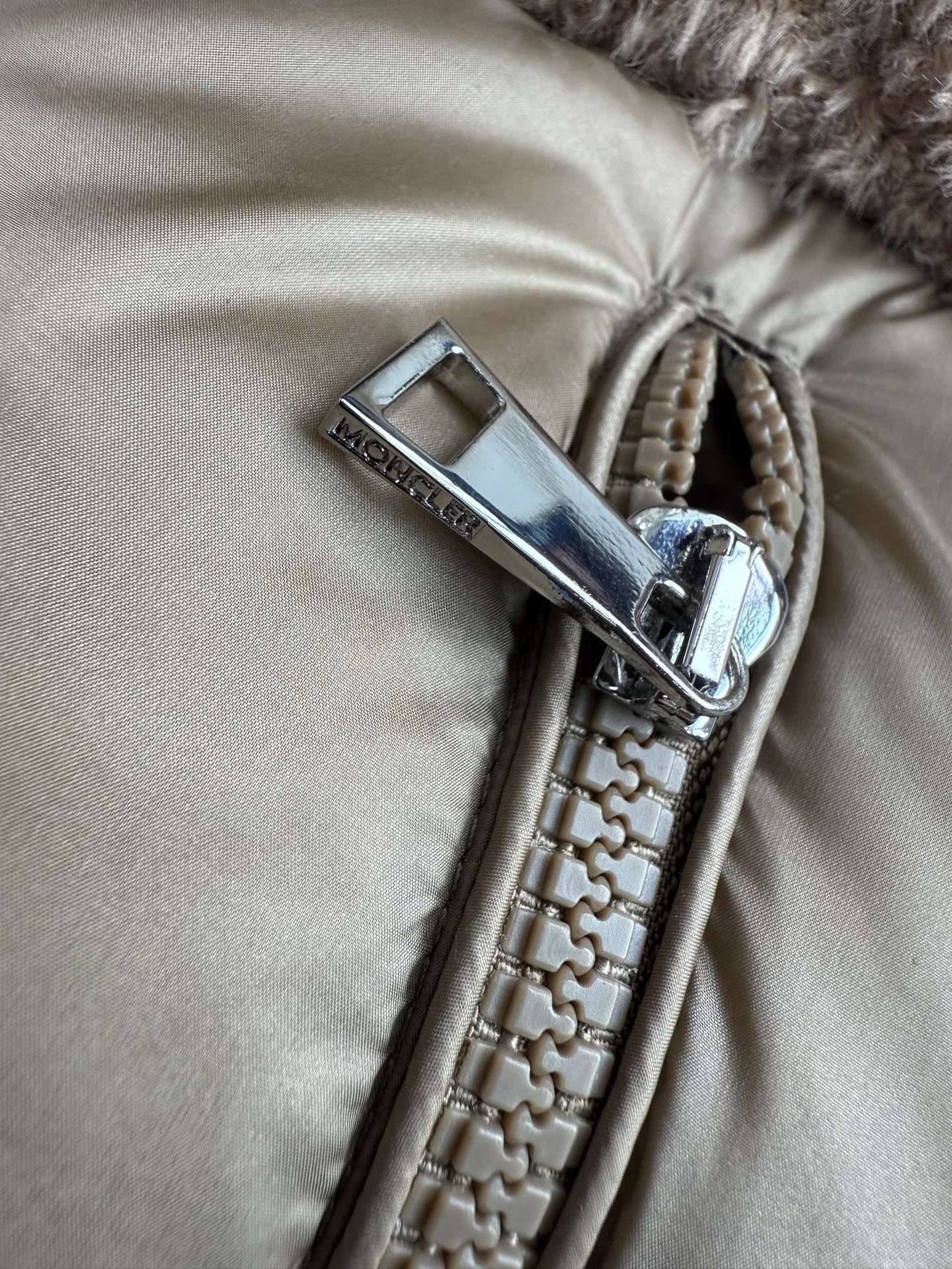 Moncler 2025 Marne Combo Puffer Jacket Brown Wool Down