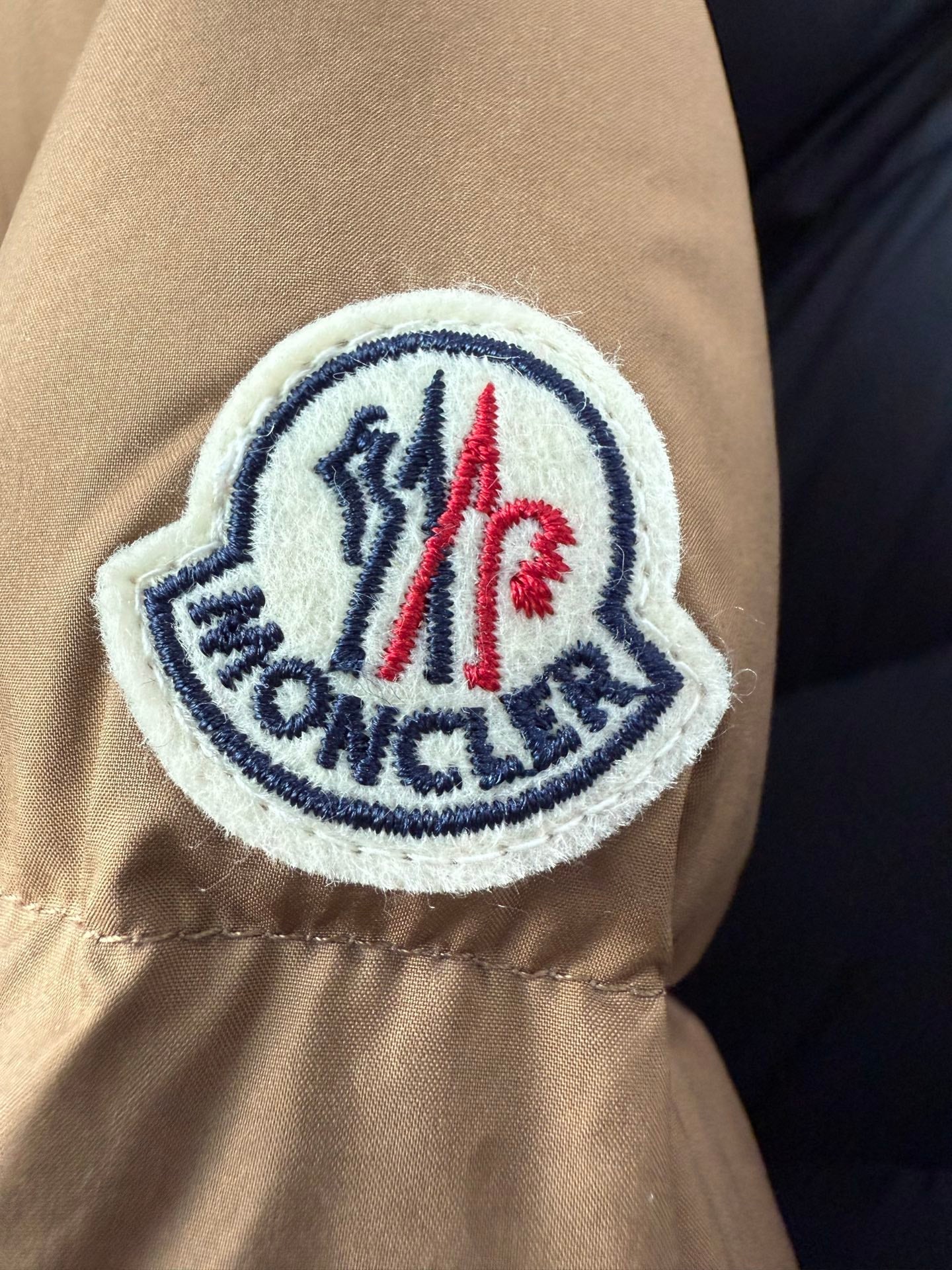 Moncler 2025 Courcelles Jacket Brown Down Polyester