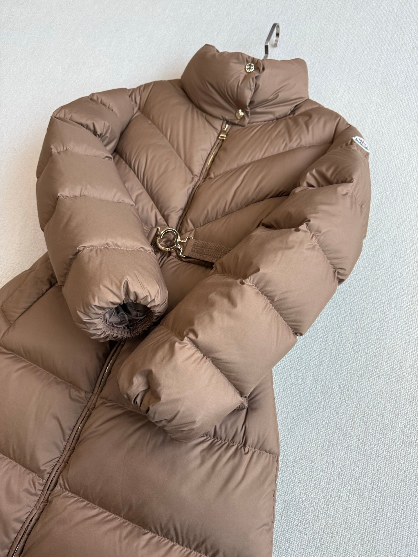 Moncler 2025 Courcelles Jacket Brown Down Polyester