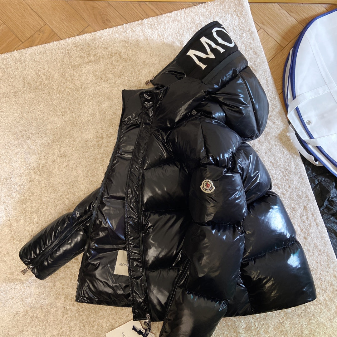Moncler 2025 High-shine Padded Black Down Jacket