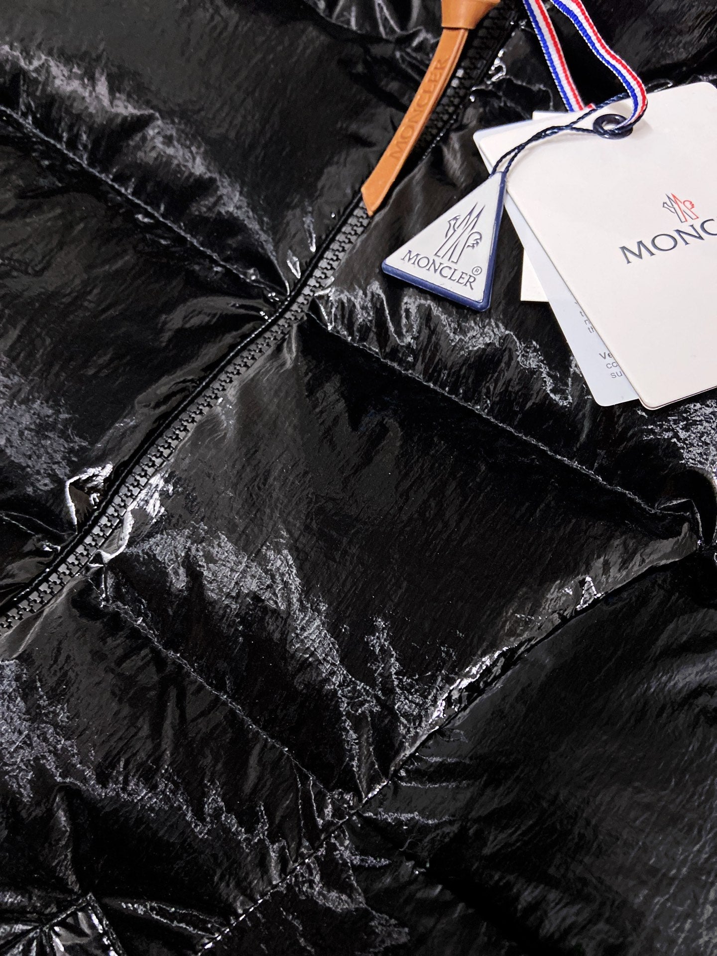 Moncler 2025 Barre Black Swan Goose Jacket Black Down Nylon