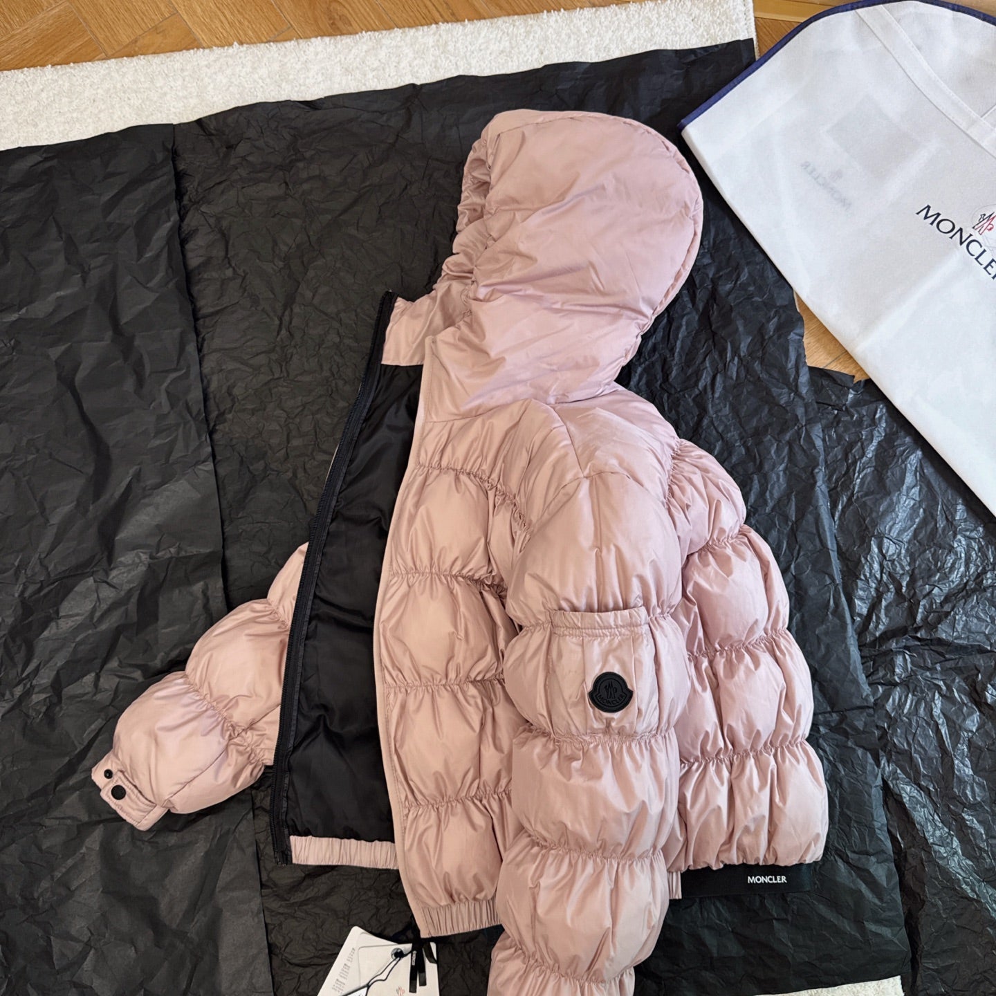 Moncler 2025 Medonte Jacket Pink Polyester Down