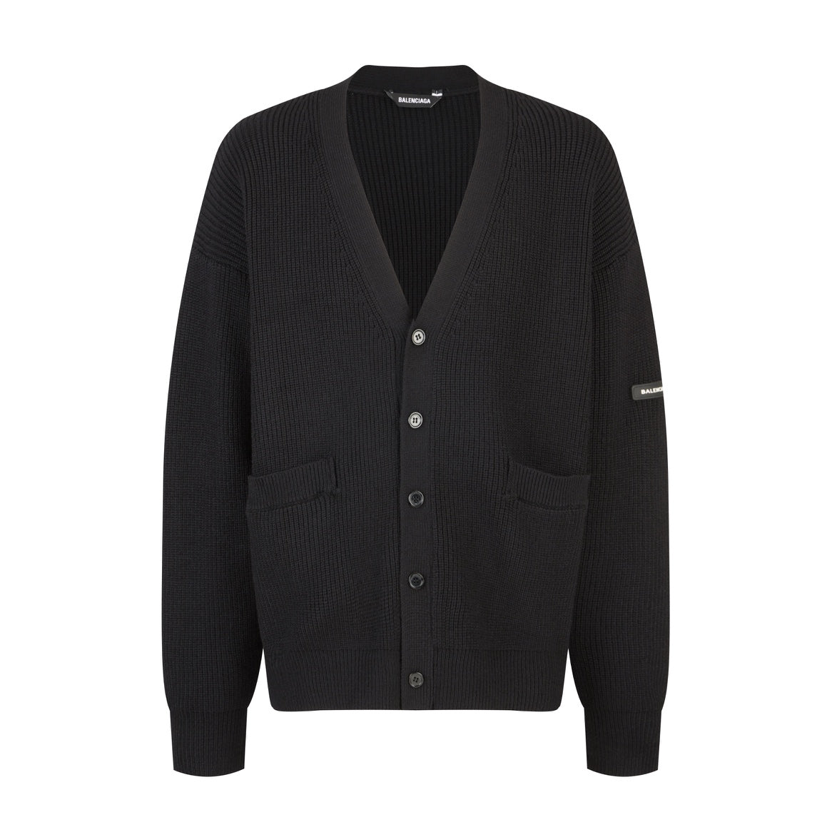 Balenciaga 25 Cardigan Black Wool 0005