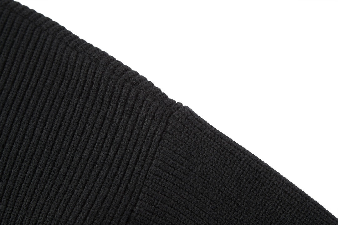 Balenciaga 25 Cardigan Black Wool 0005