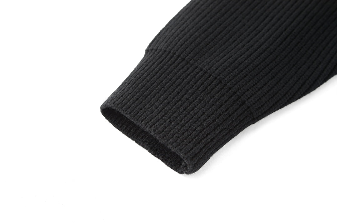 Balenciaga 25 Cardigan Black Wool 0005