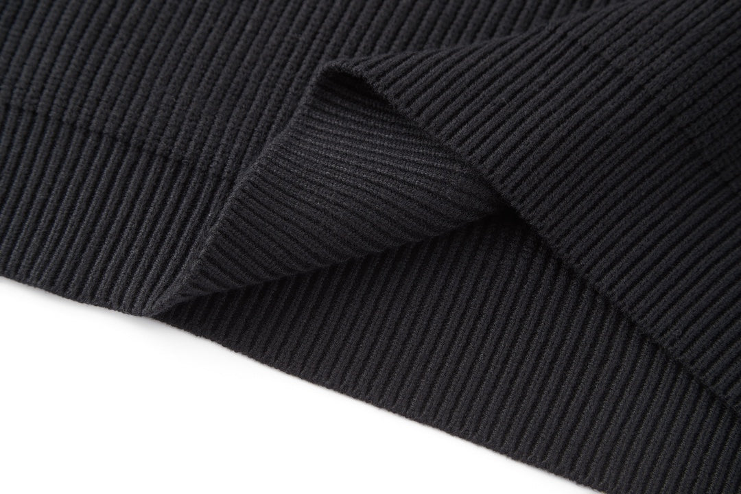 Balenciaga 25 Sweater Black Wool 0006