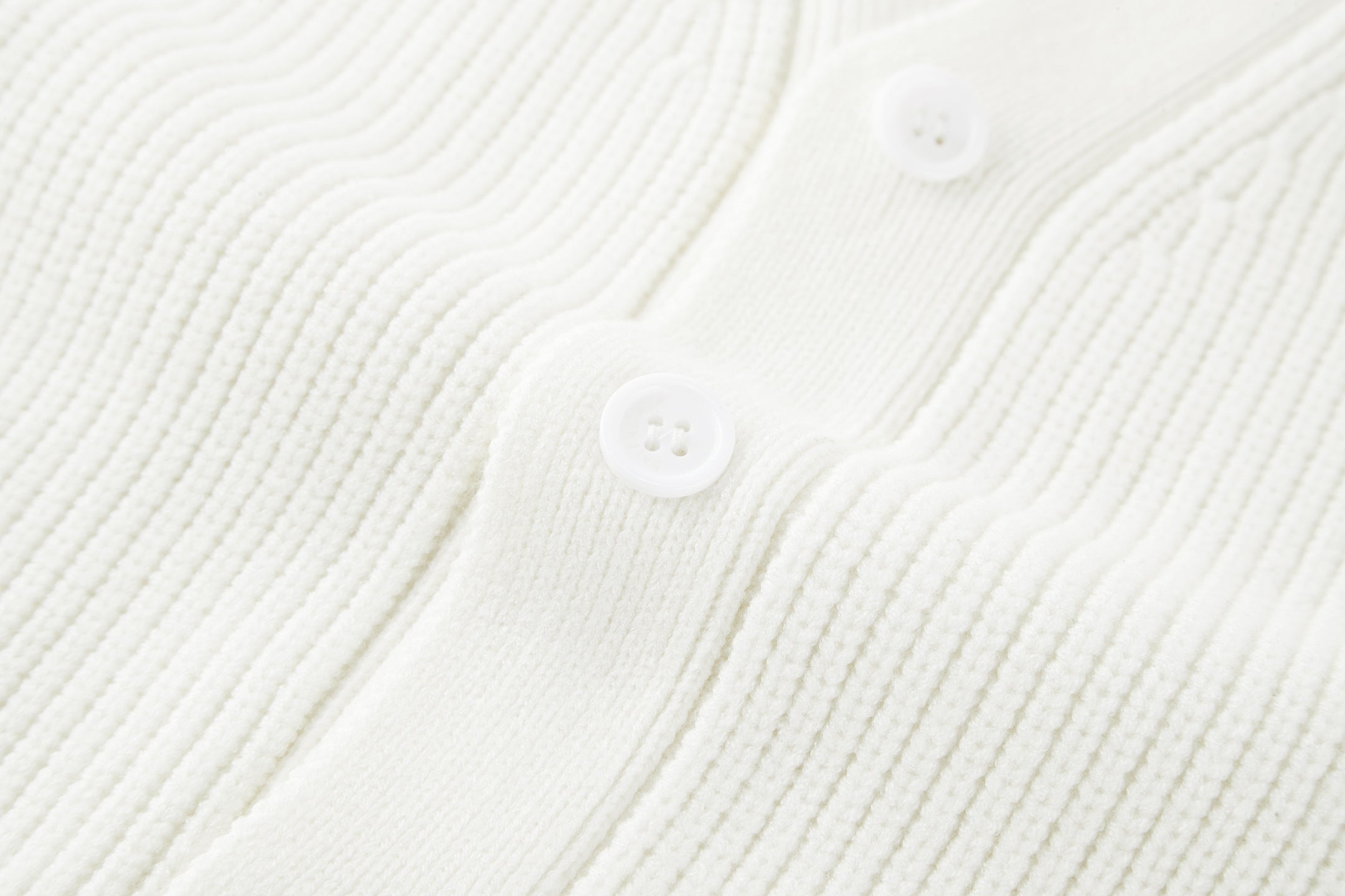 Balenciaga 25 Cardigan White Wool 0014