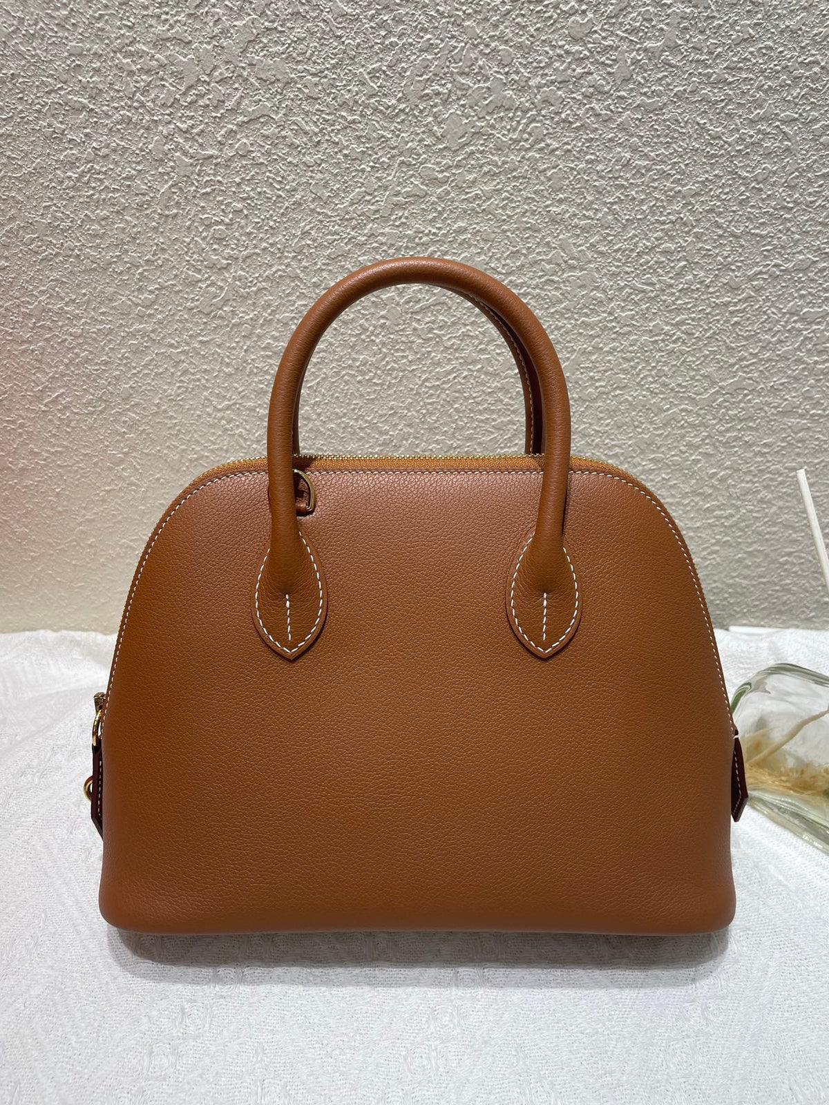 High-end Hermes 2026 Bolide Bag 25cm Evercolor Leather
