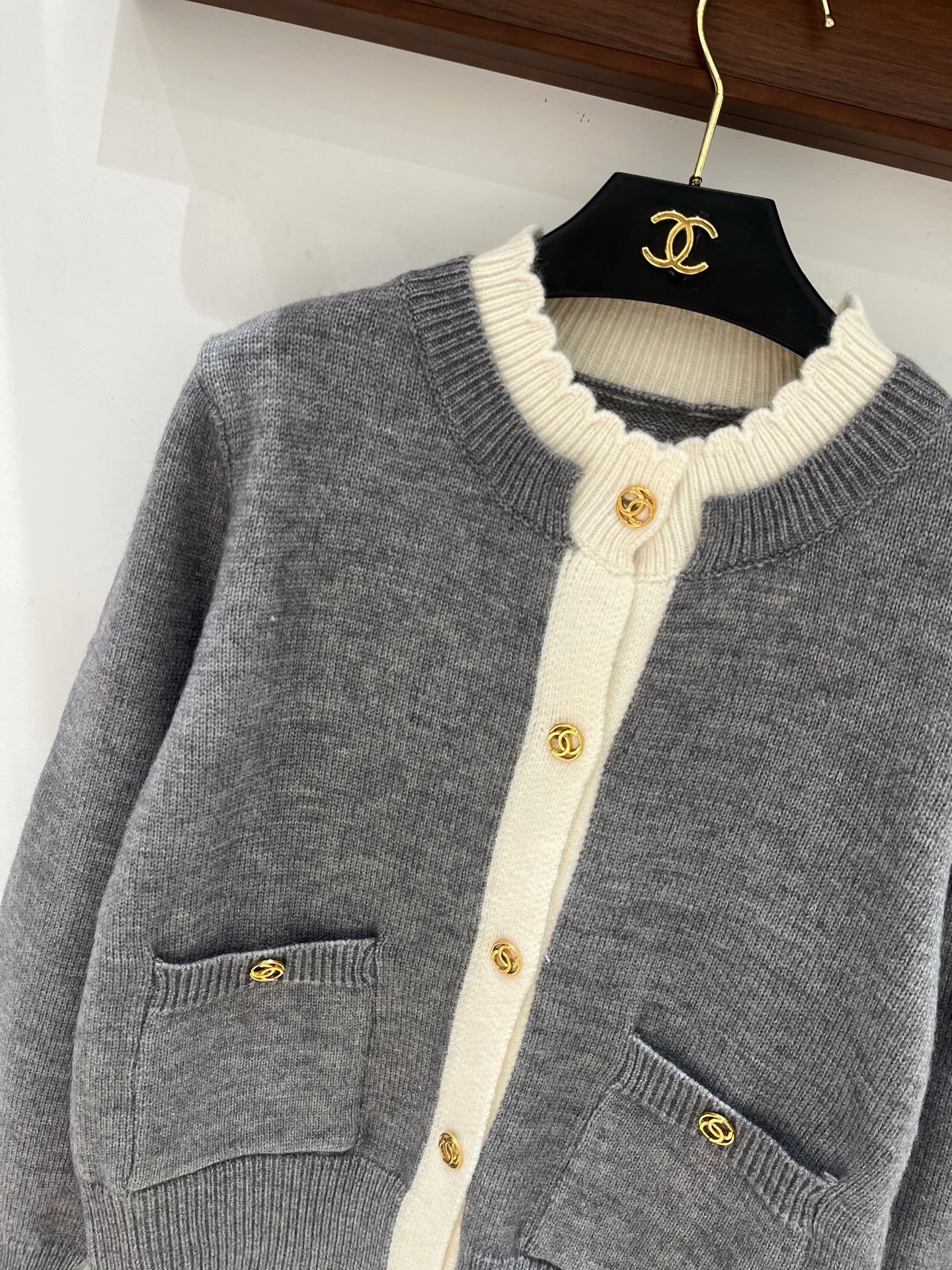 Chanel 2026 Knitted Cardigan Multicolor Wool 244052