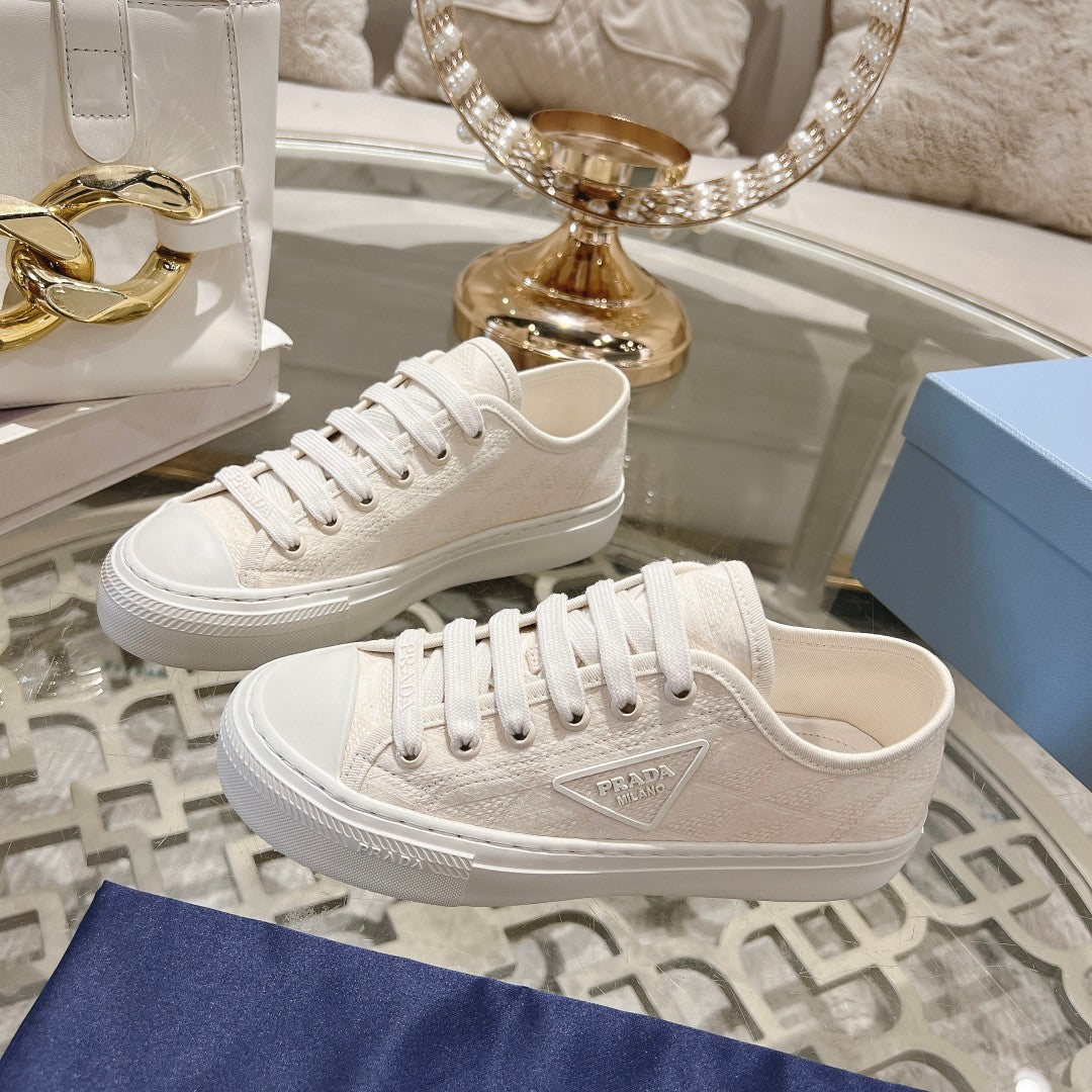 PRA 26S Sneaker White Canvas 625934