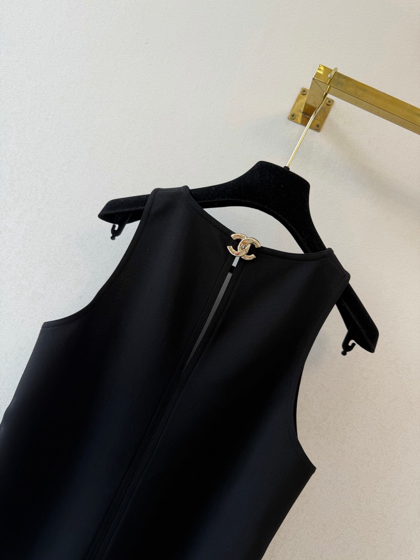Chanel 2026 Vest Dress Black Viscose 394822