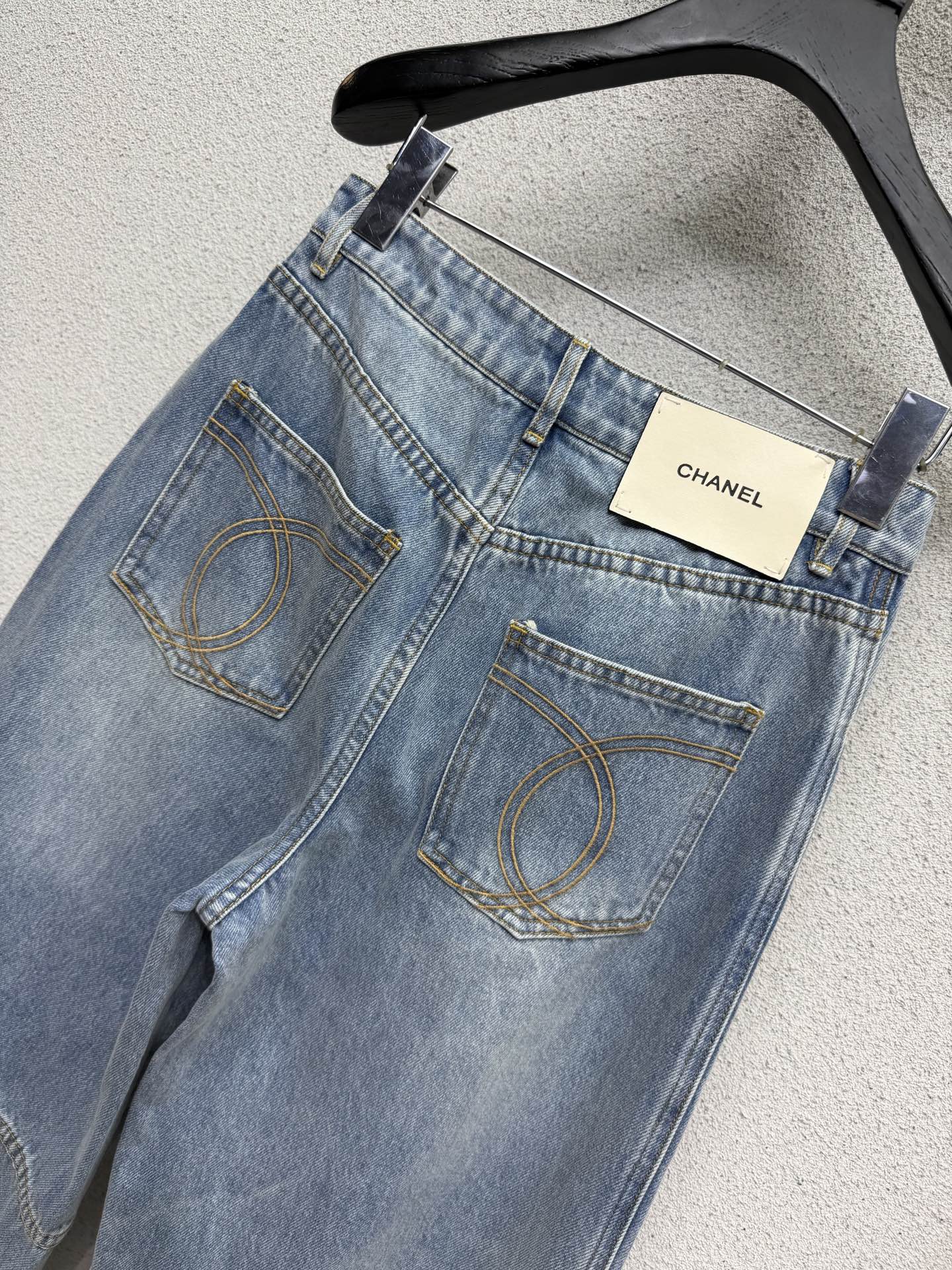 Chanel 2026 Wide-Leg Jeans Cotton 398343