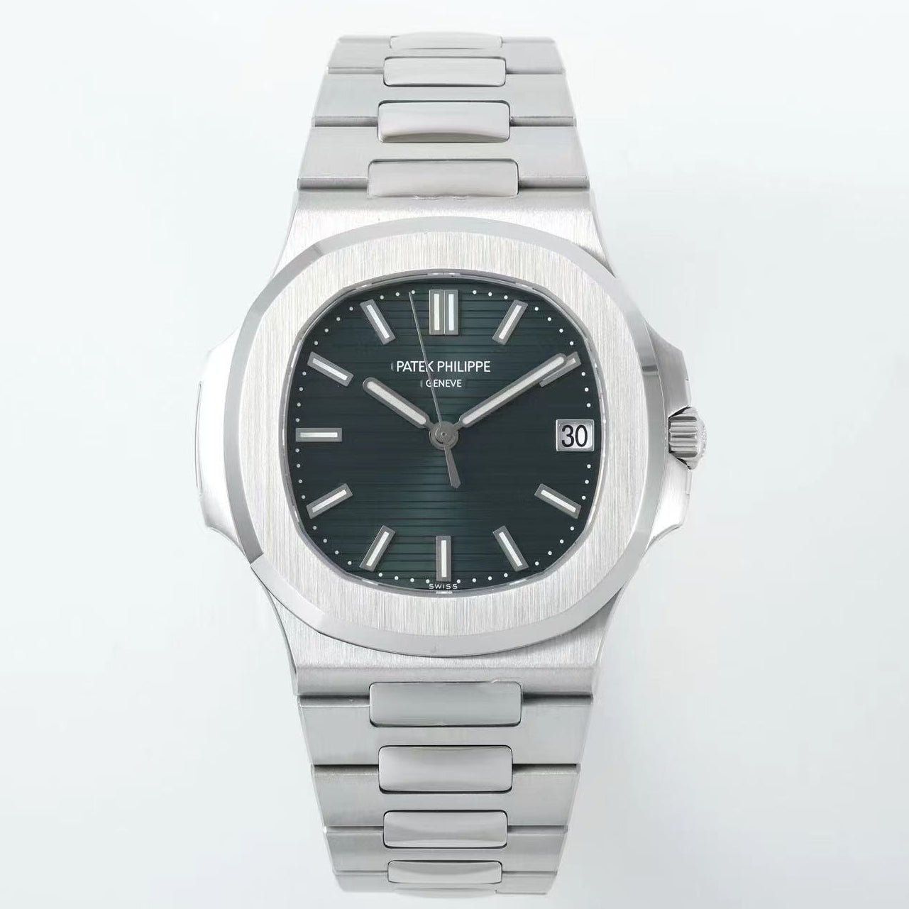 Patek Philippe Nautilus 41mm Dark Emerald Green Dial Steel Strap