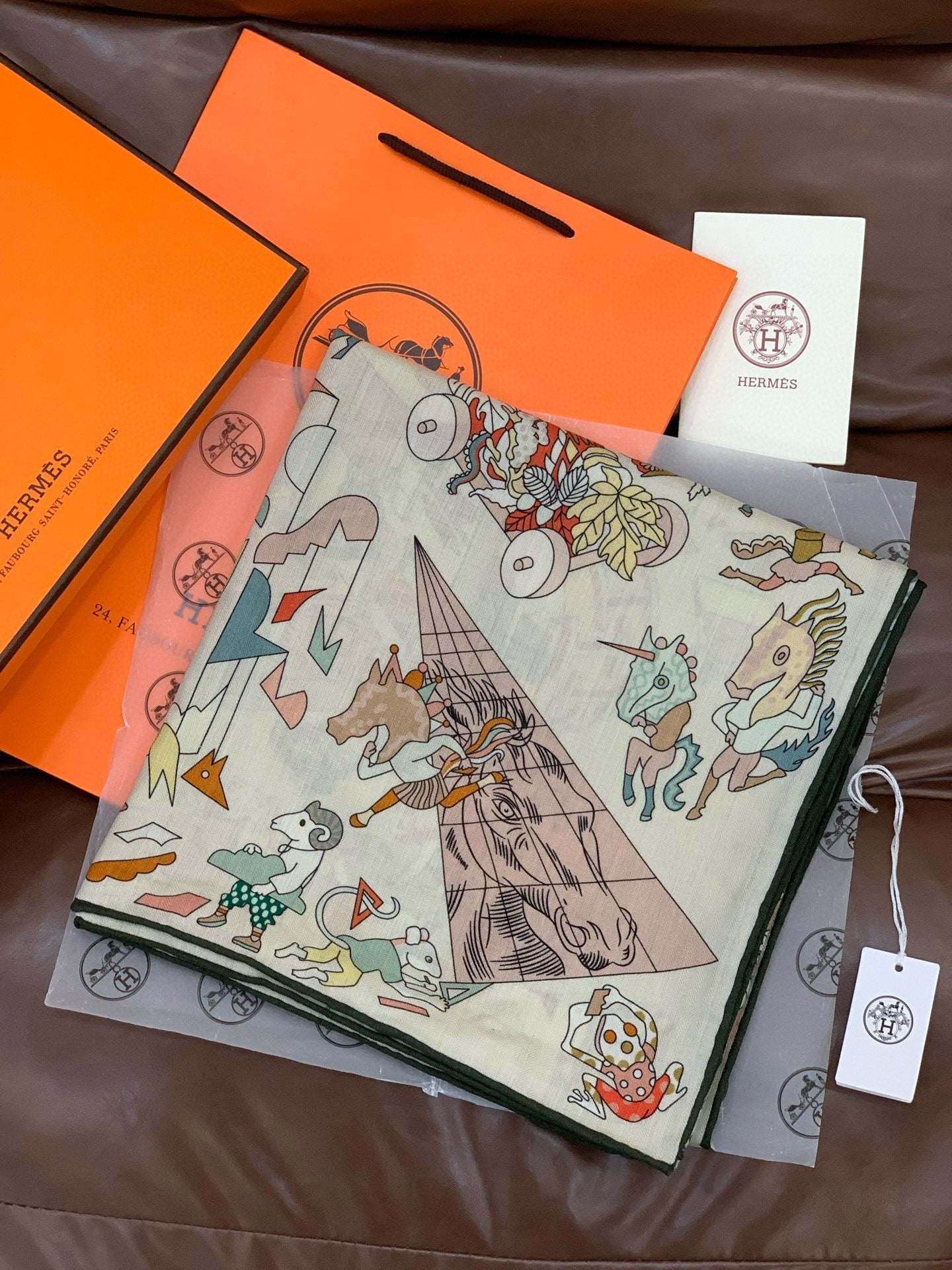 HM Equestrian Academy 140 CM Gray Cashmere and Silk 293269