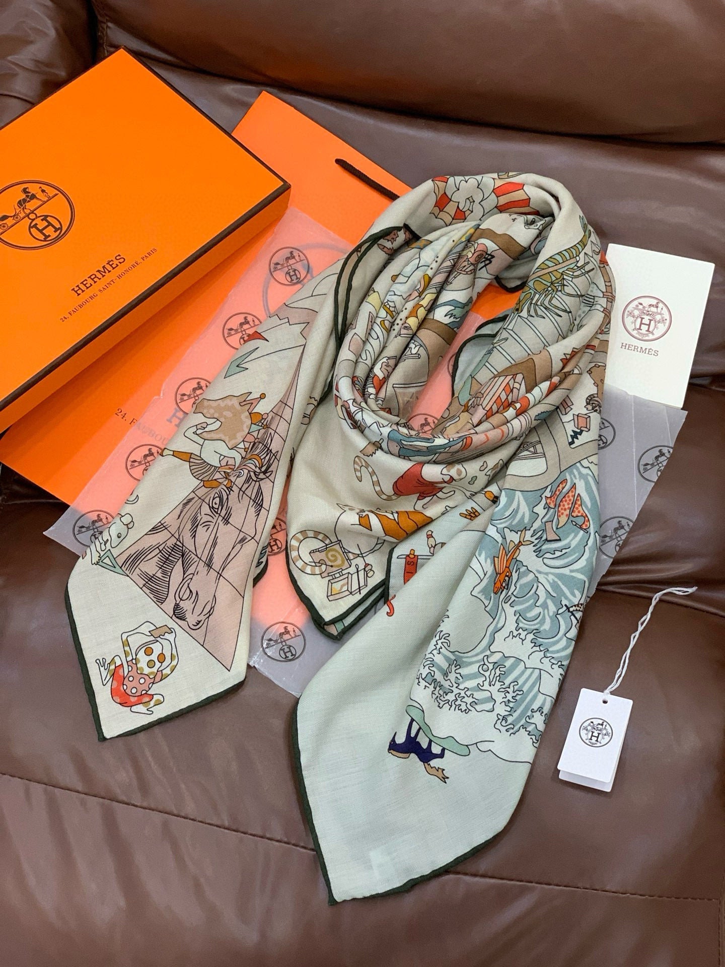 HM Equestrian Academy 140 CM Gray Cashmere and Silk 293269