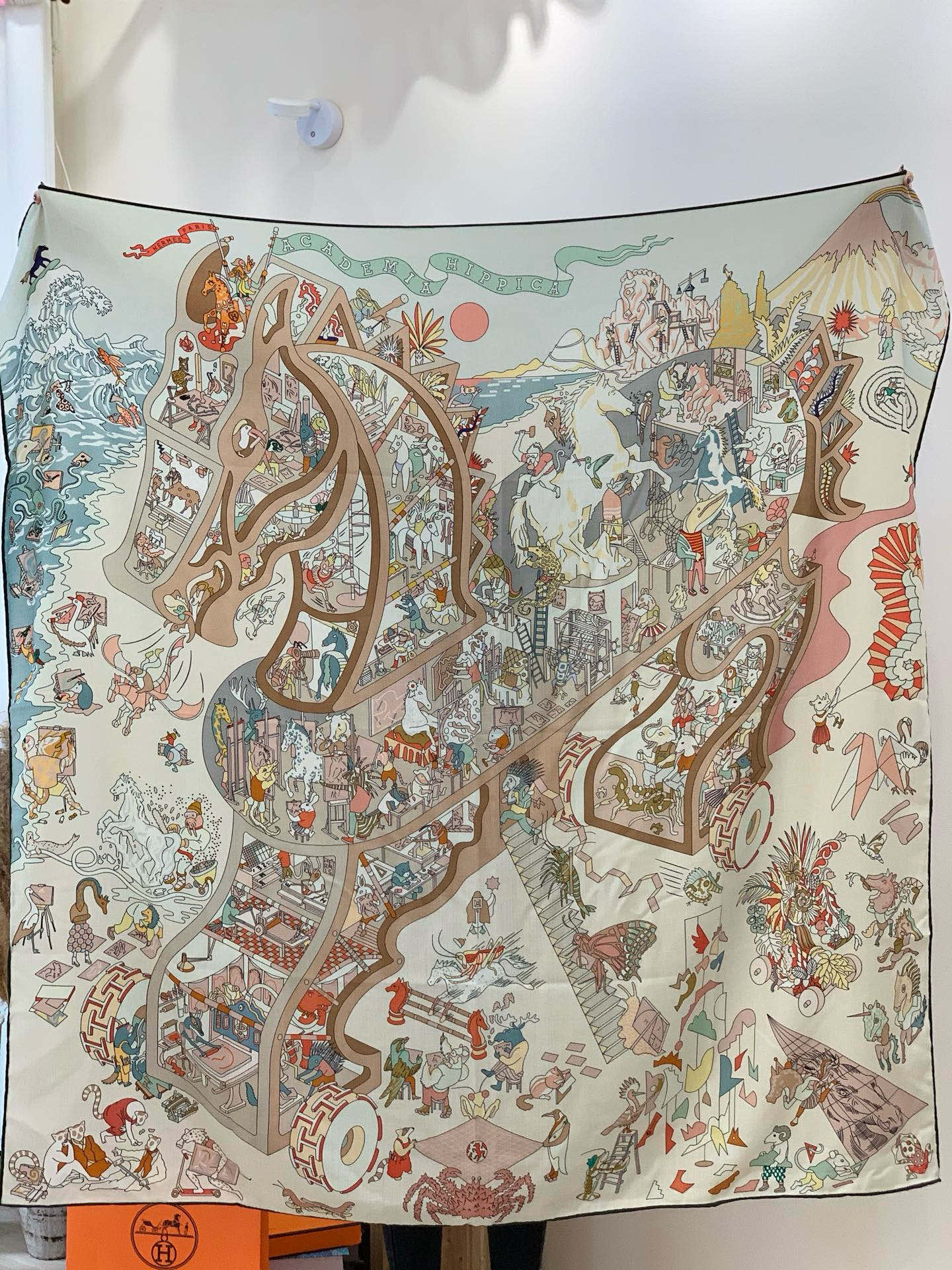 HM Equestrian Academy 140 CM Gray Cashmere and Silk 293269