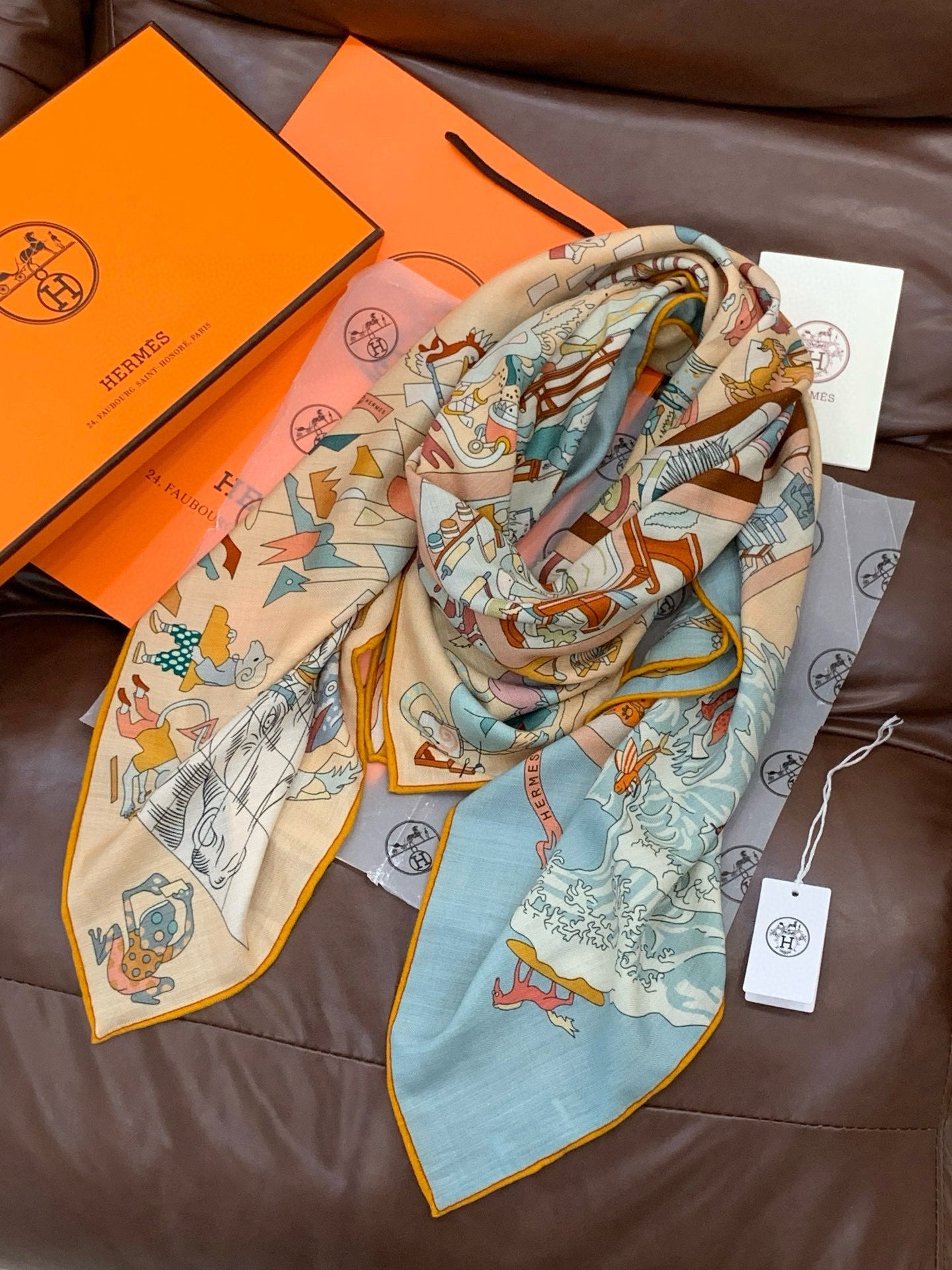 HM Equestrian Academy 140 CM Yellow Cashmere and Silk 293270