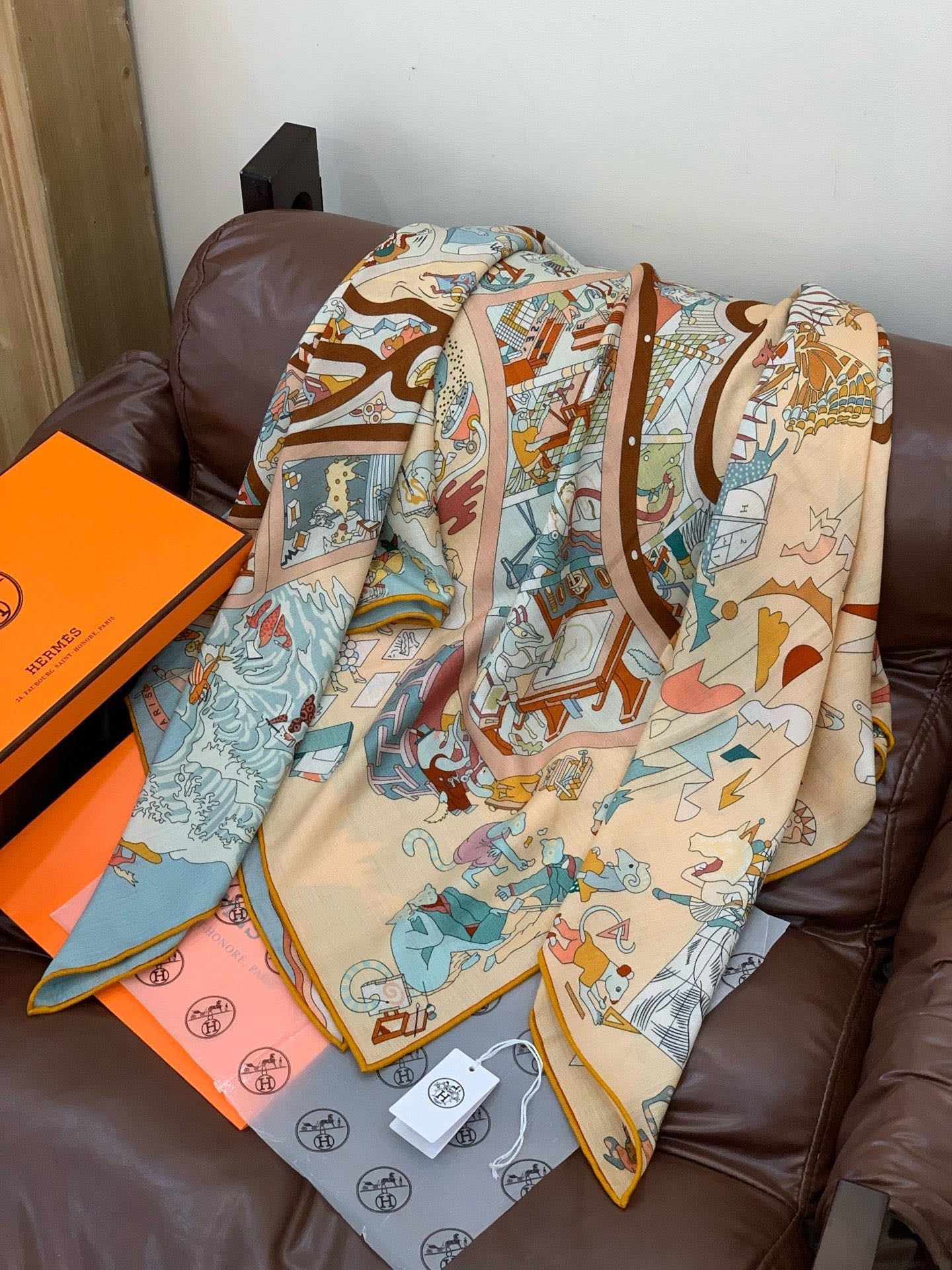 HM Equestrian Academy 140 CM Yellow Cashmere and Silk 293270