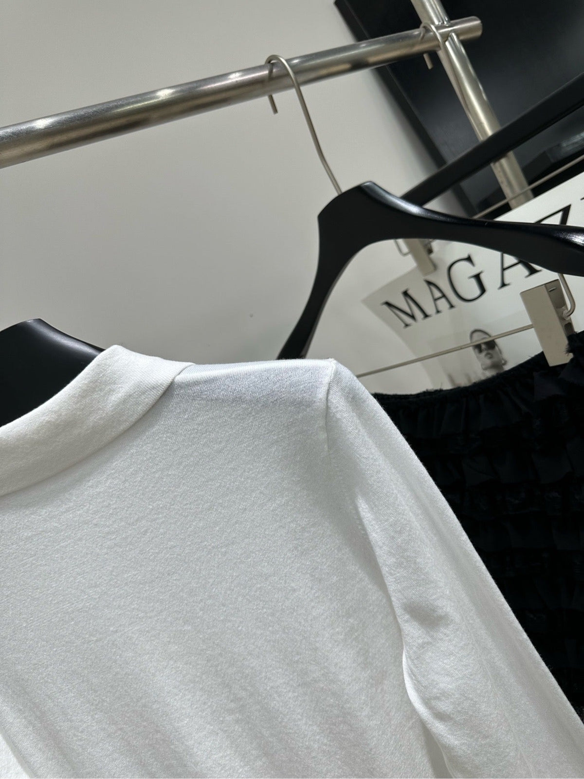 Celine 2026 Long-Sleeved Polo Shirt White Cotton 430364