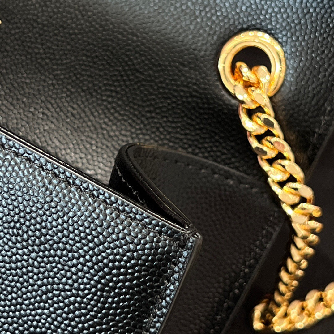 YSL 2026 Kate Medium Chain Bag 20cm Leather