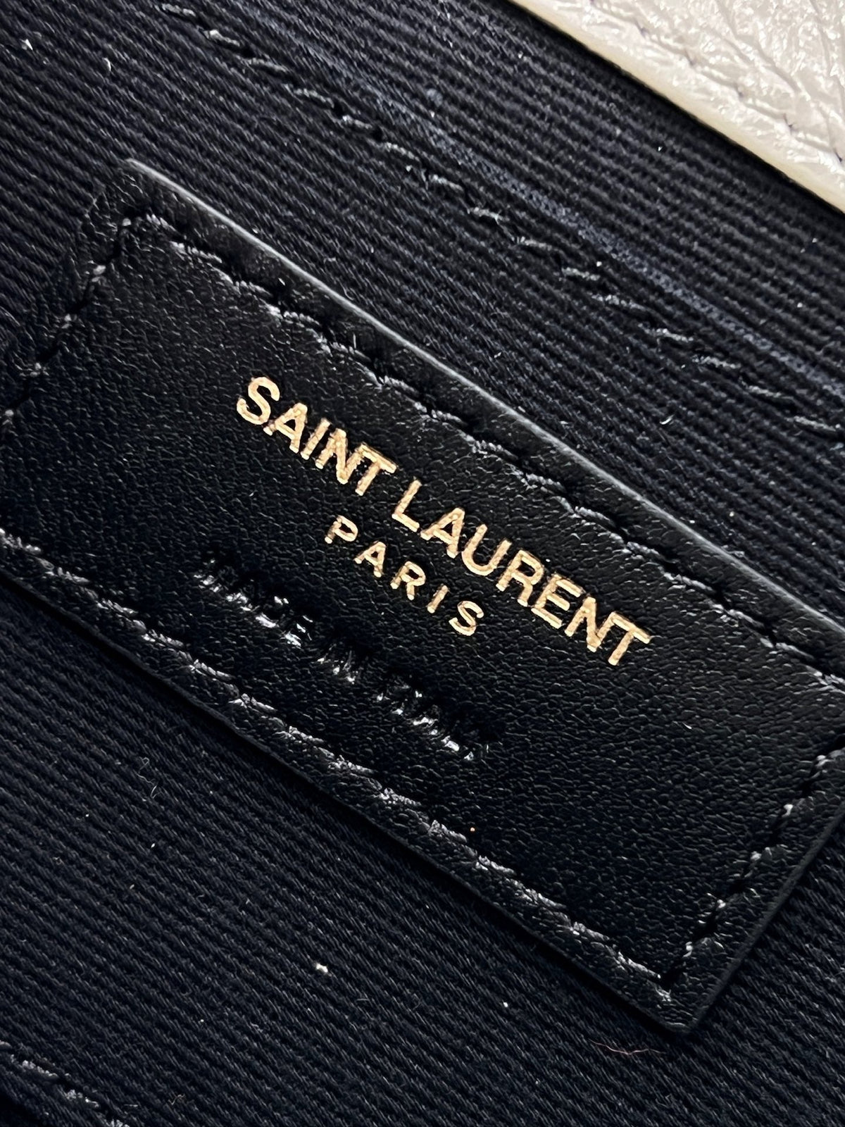 YSL 2026 Cassandre Niki Mini Bag 20cm Gold Hardware Vintage Leather