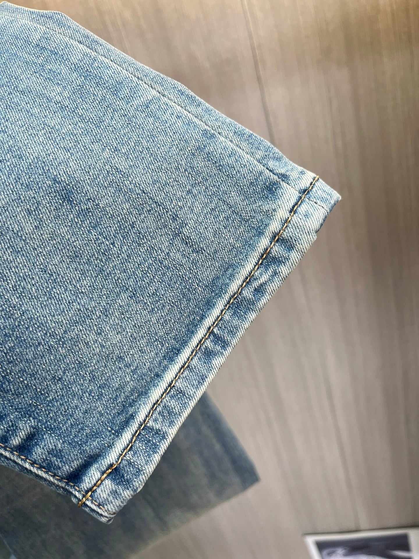 PRA 2026 Men's Jeans Washed Blue Denim 843260
