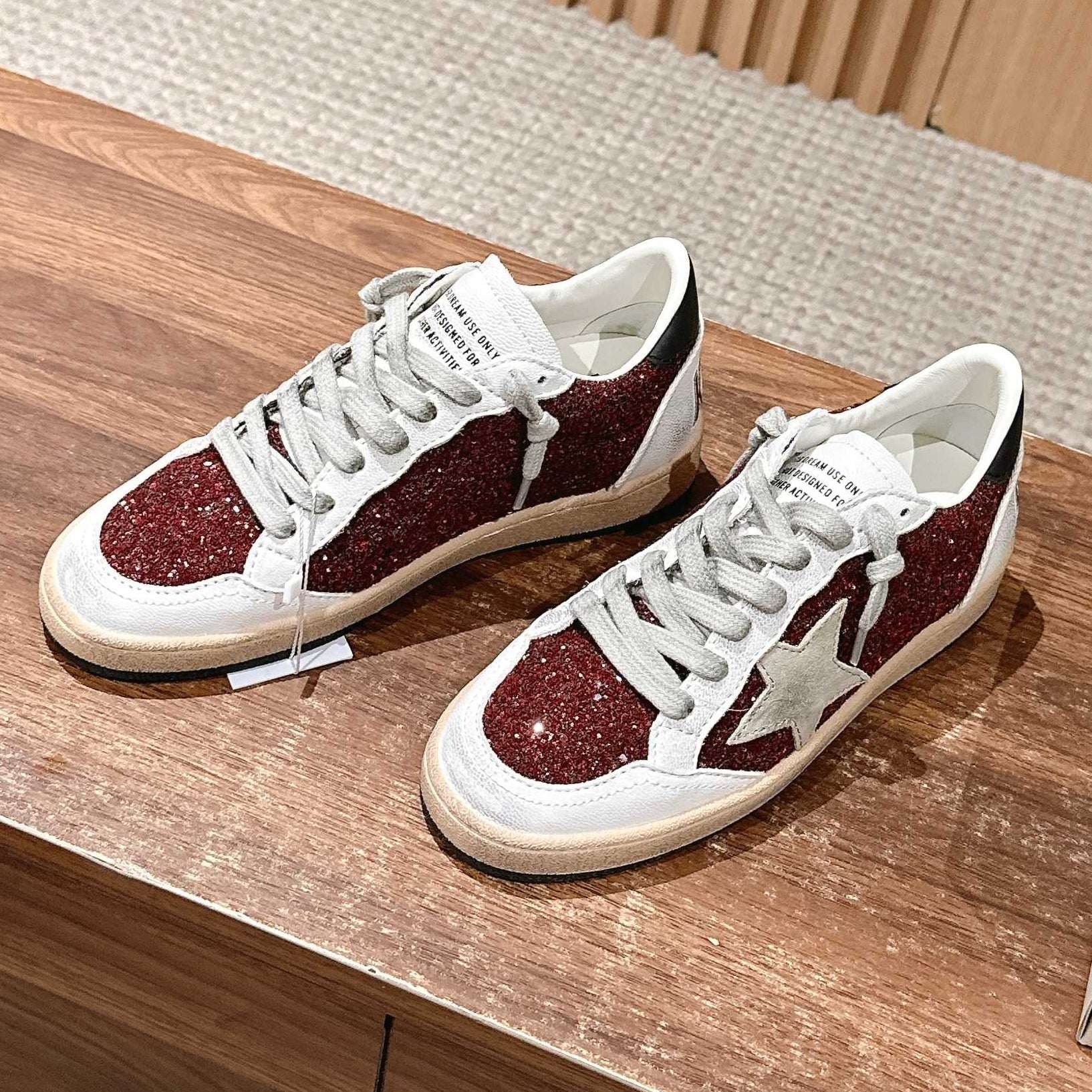 Golden Goose 2025 Sneaker White Red Cowhide 428308
