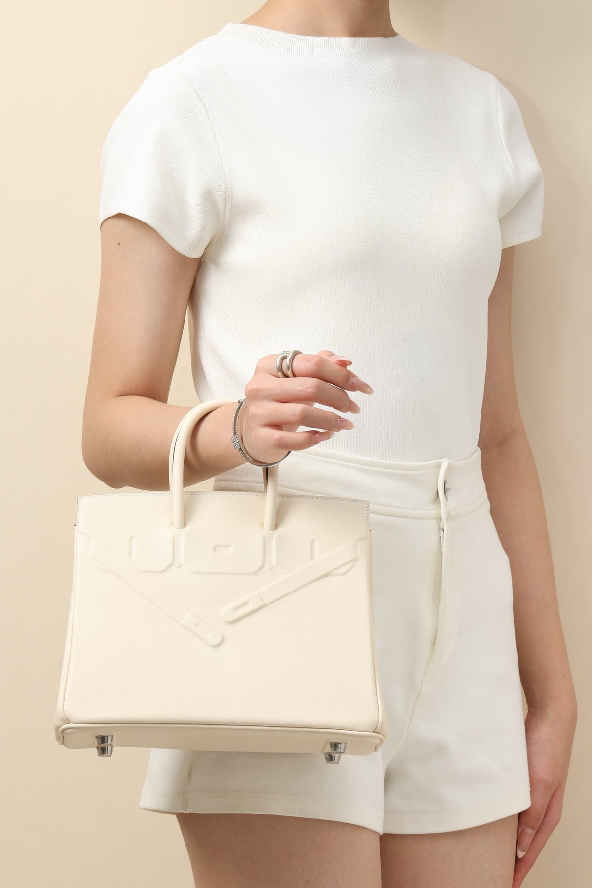 High-end Hermes 2026 Shadow Birkin 25cm Swift Leather