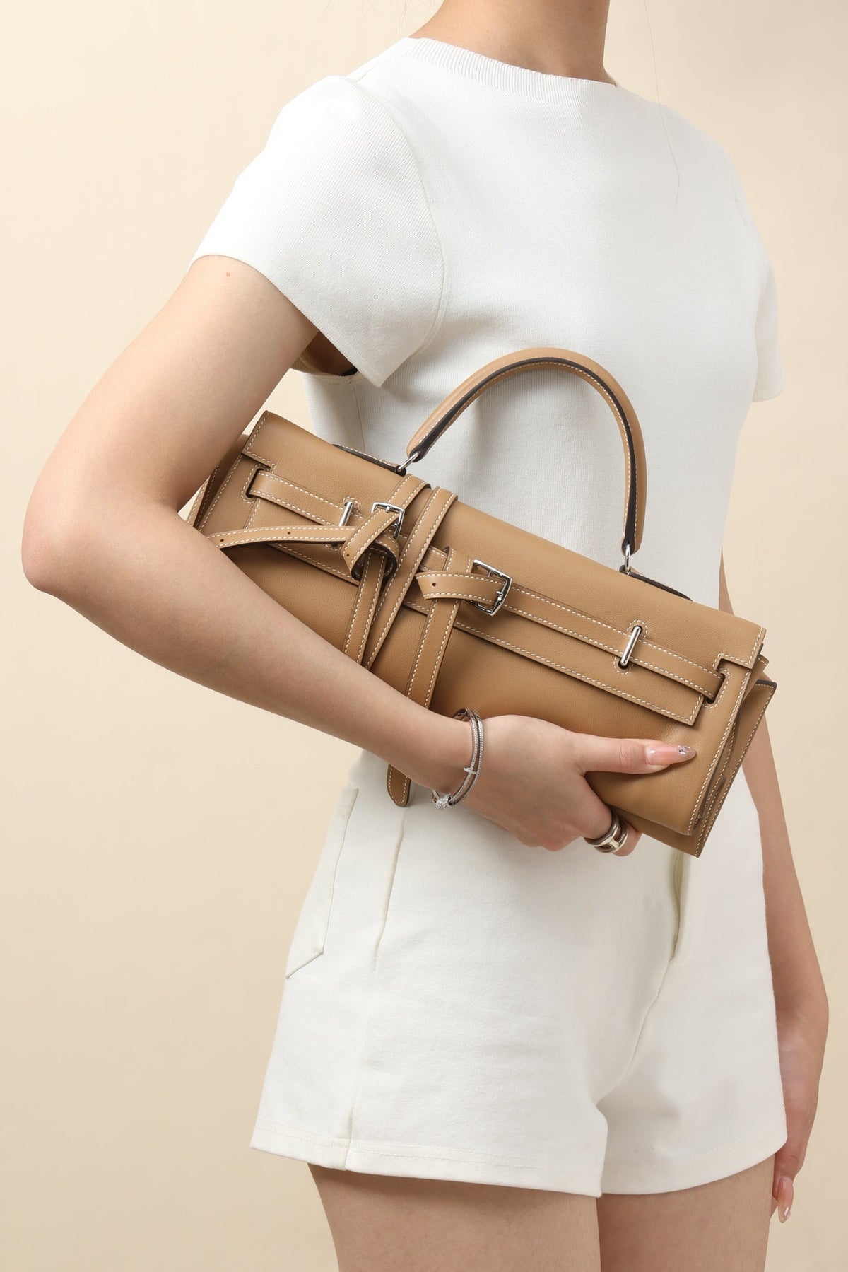 High-end Hermes 2026 Kelly Flat Bag 35cm Swift Calfskin