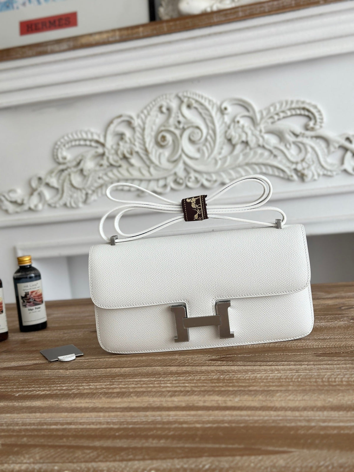 High-end Hermes 2026 Constance Elan 26cm Bag Epsom Leather 3