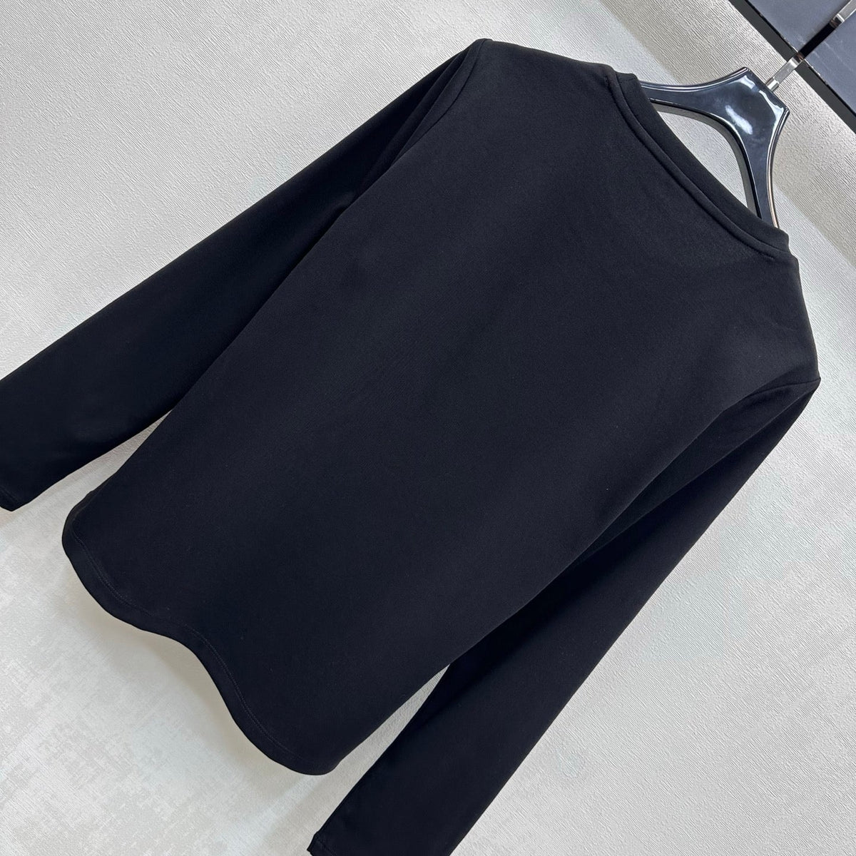 Celine 2026 Long-Sleeved T-Shirt Cotton 433909