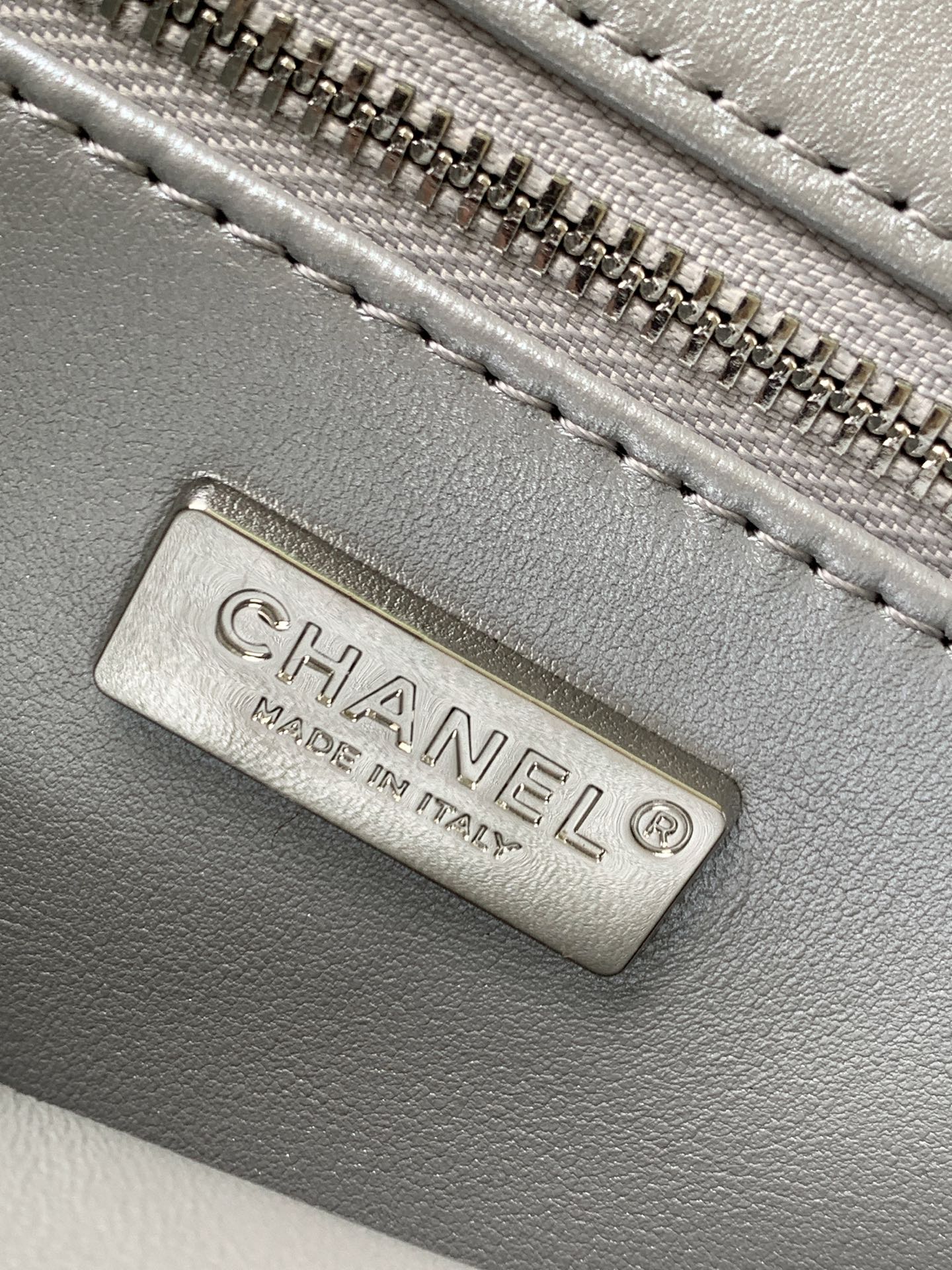 CC 2025 Flap Bag  Black Silver Sequin 298201